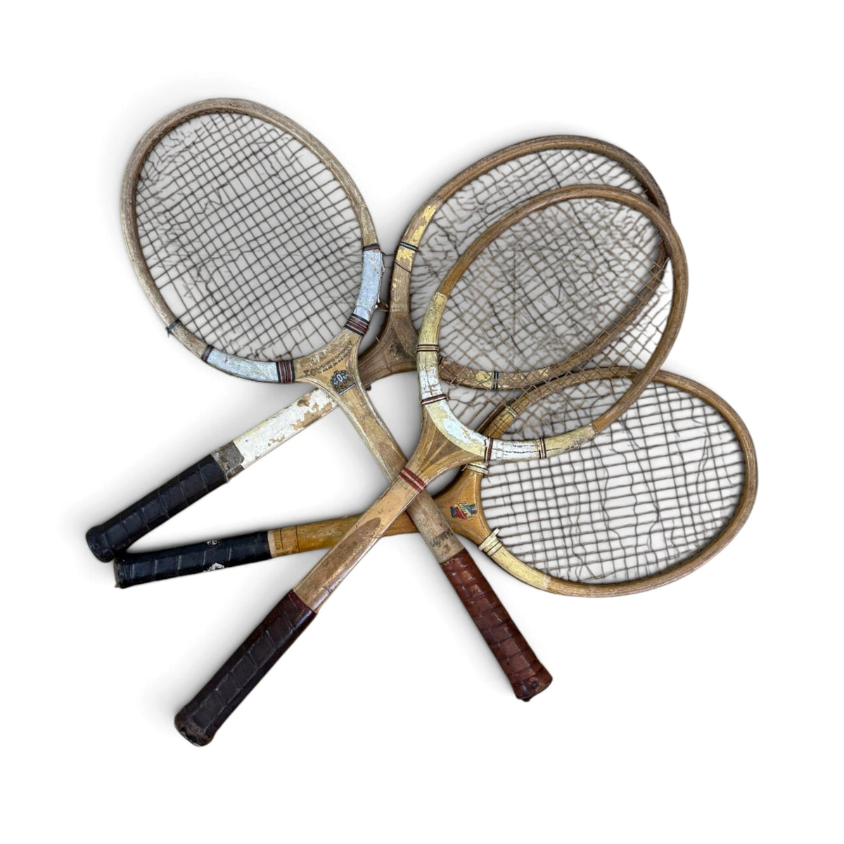 Vintage Wooden Tennis Racket