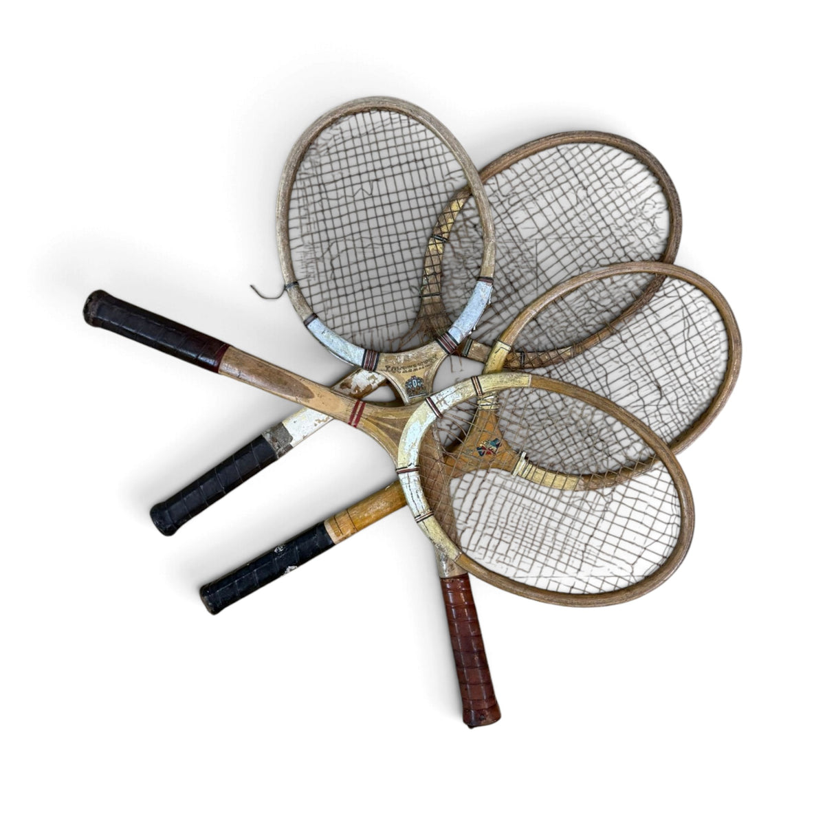 Vintage Wooden Tennis Racket