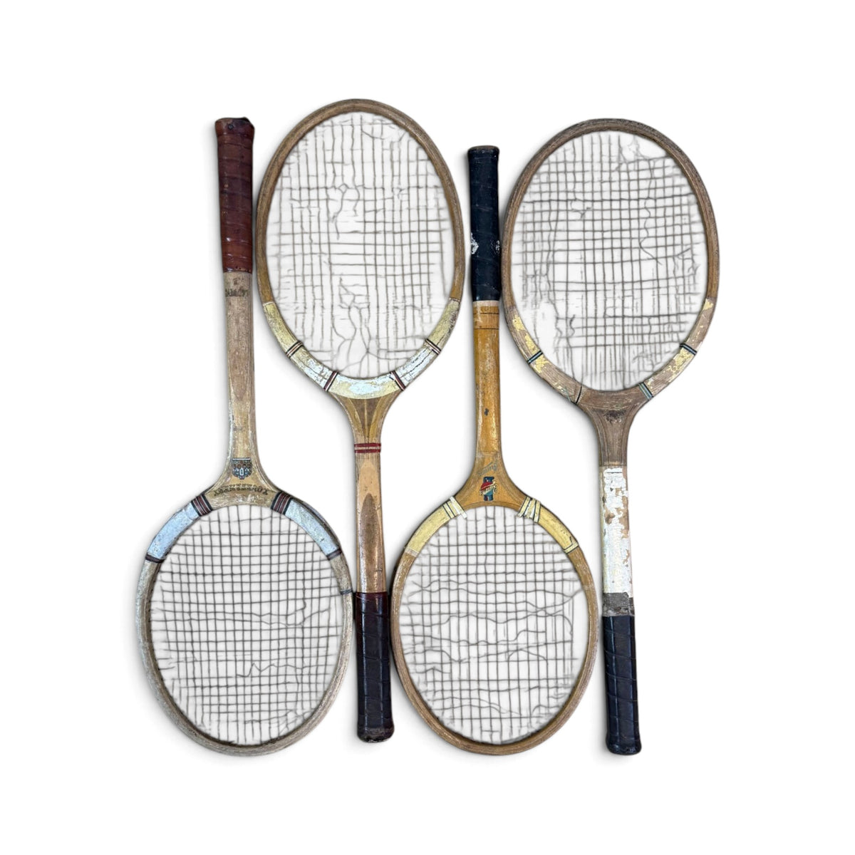 Vintage Wooden Tennis Racket