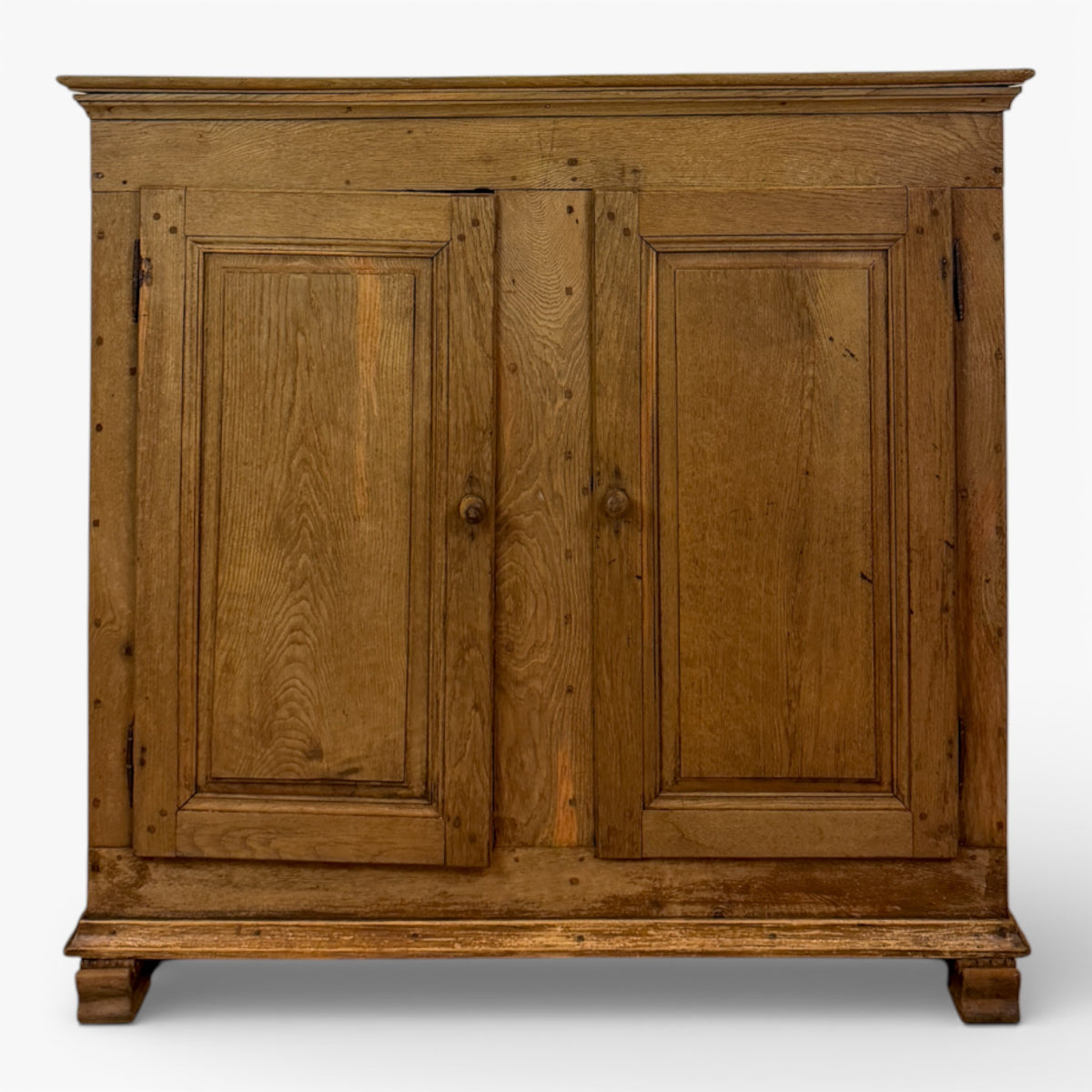 French Oak Two-Door Cupboard