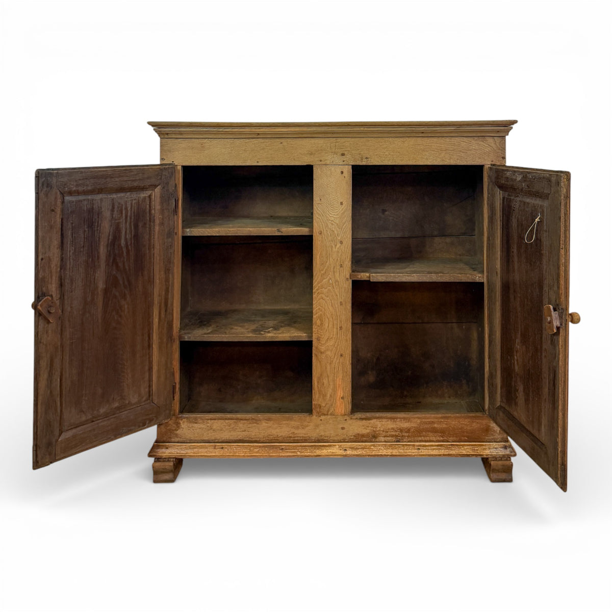 French Oak Two-Door Cupboard