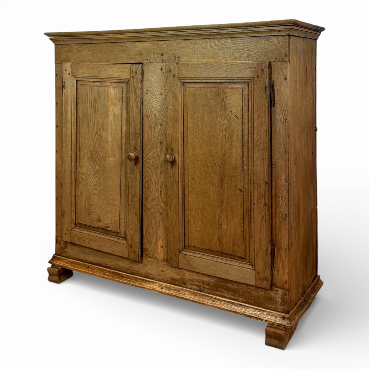 French Oak Two-Door Cupboard
