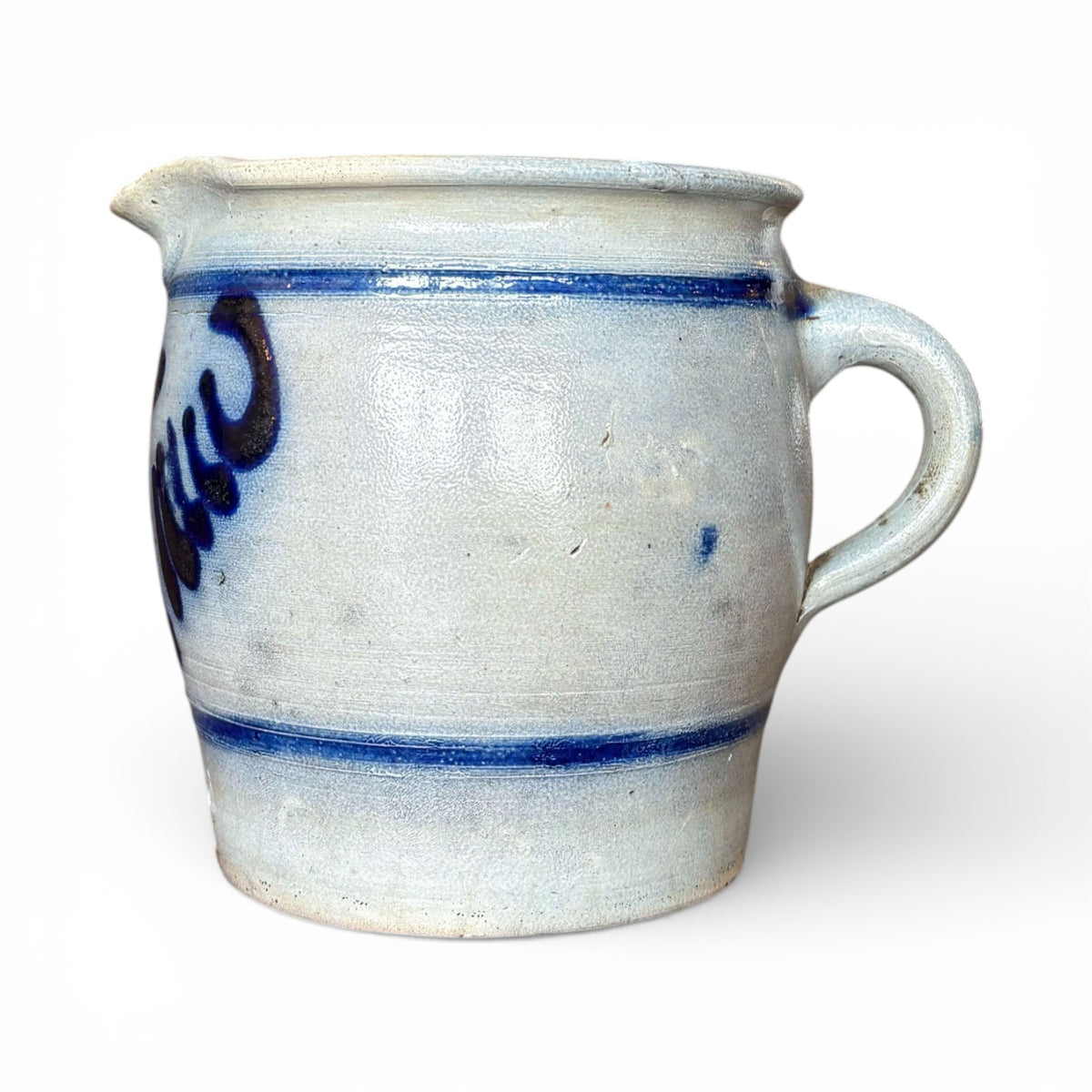 Hand-Thrown Cobalt Stoneware Vase II