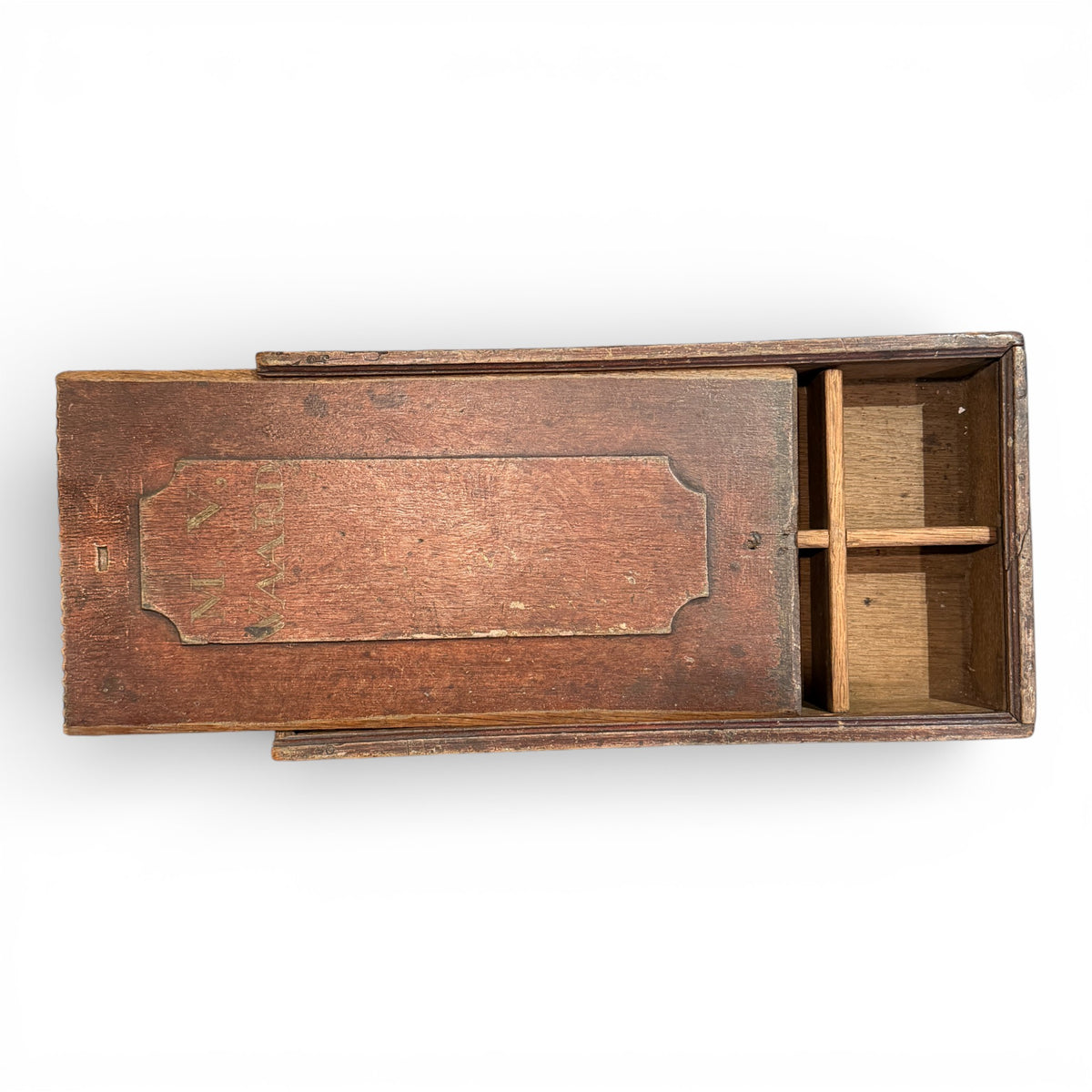 Sliding Lid Tea Caddy