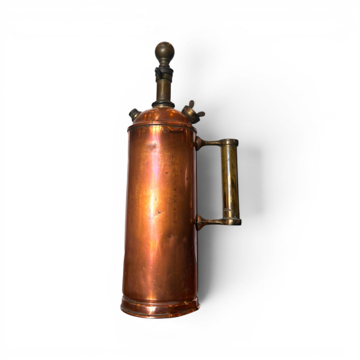 Copper and Brass Fire Extinguisher