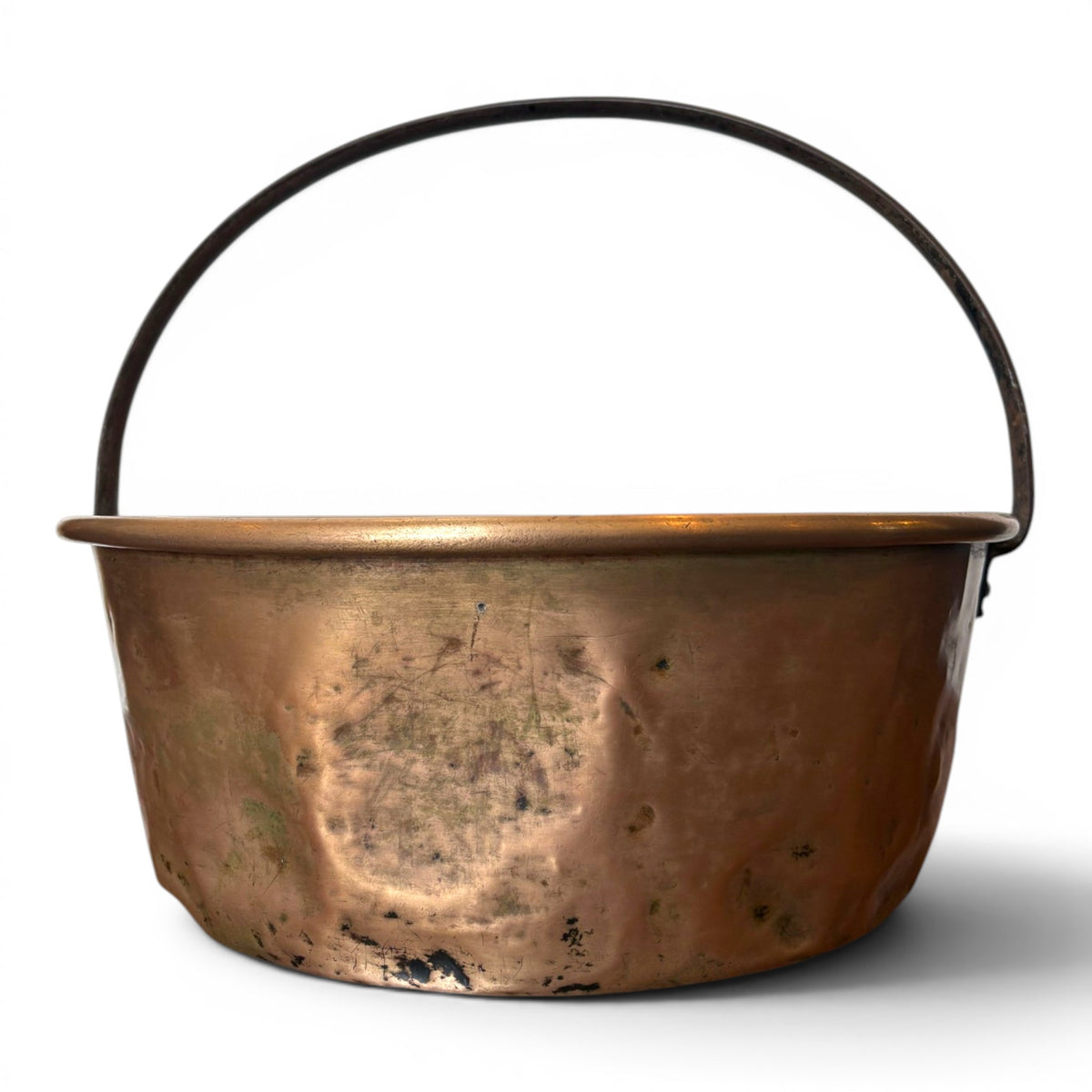 Copper Pail with Iron Handle