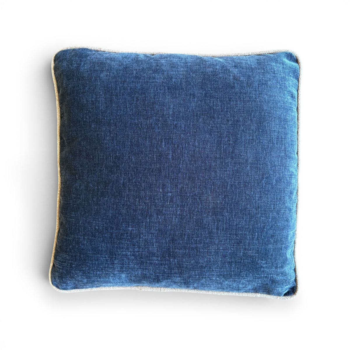 Vintage Indigo Mudcloth Pillow