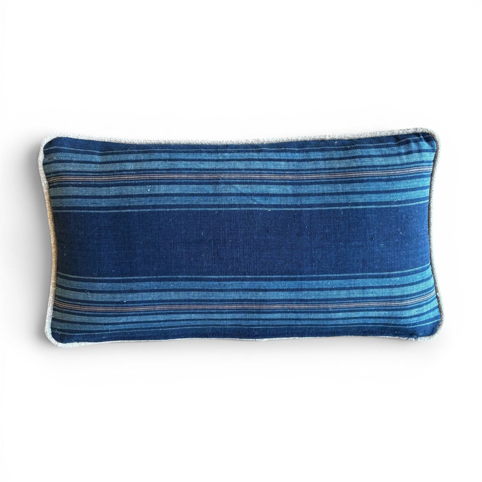 Vintage Japanese Denim Kidney Pillow