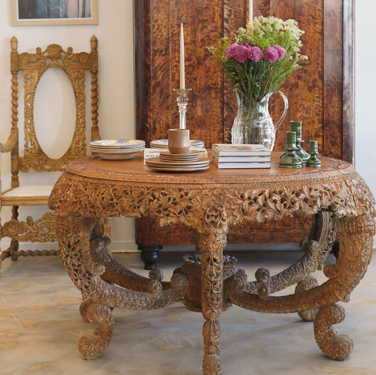 Burmese Table Circa 1840