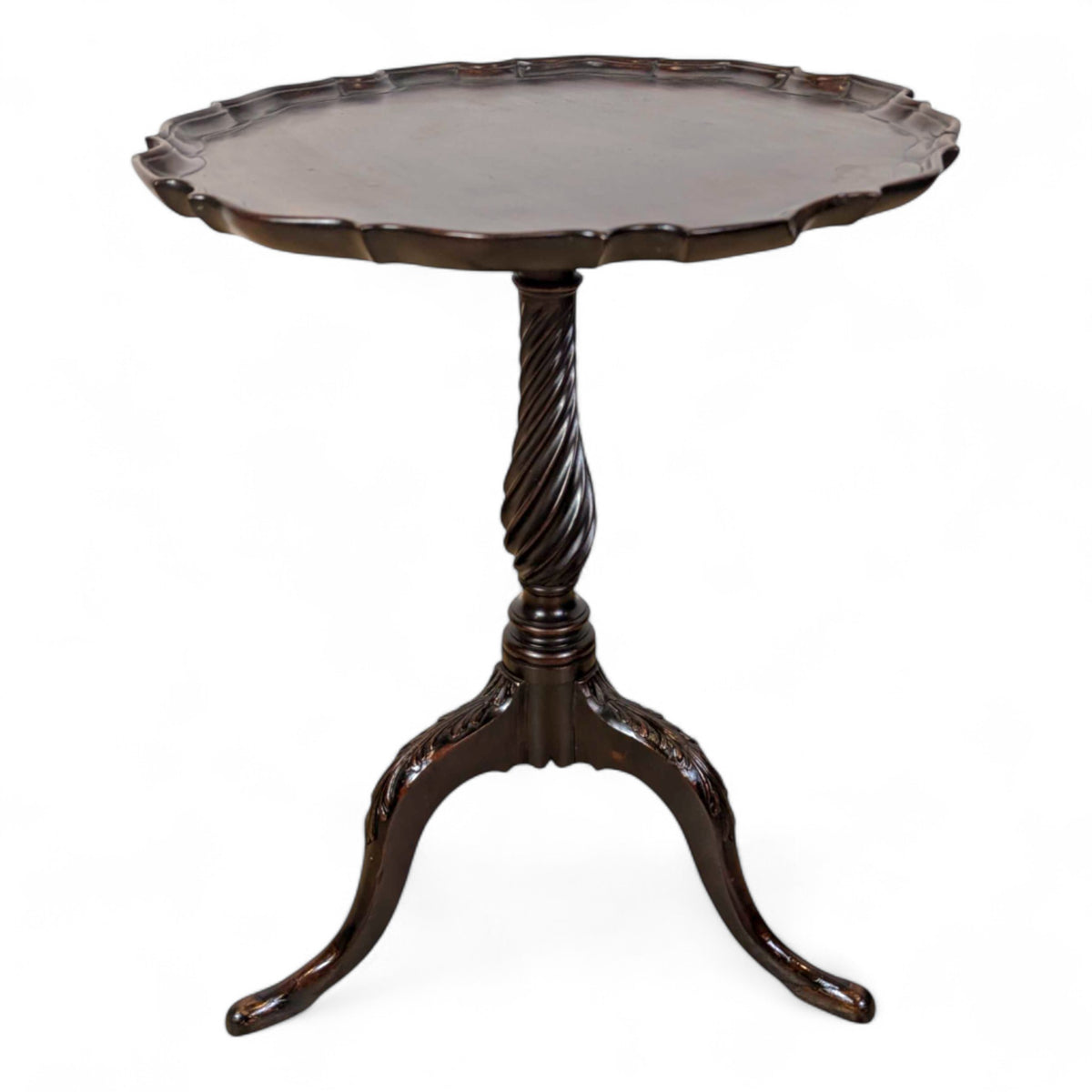 Pie Crust Side Table