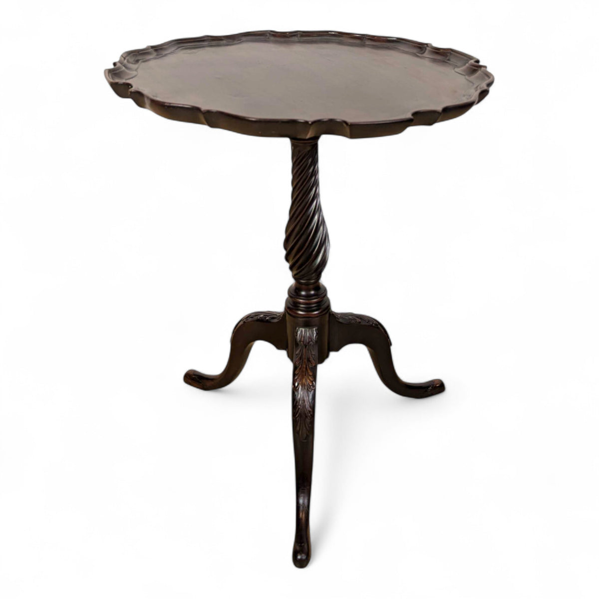 Pie Crust Side Table