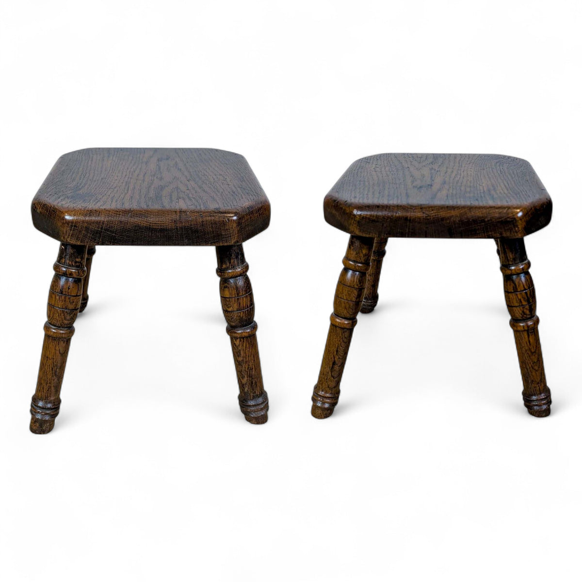 Pair of English Milking Stools
