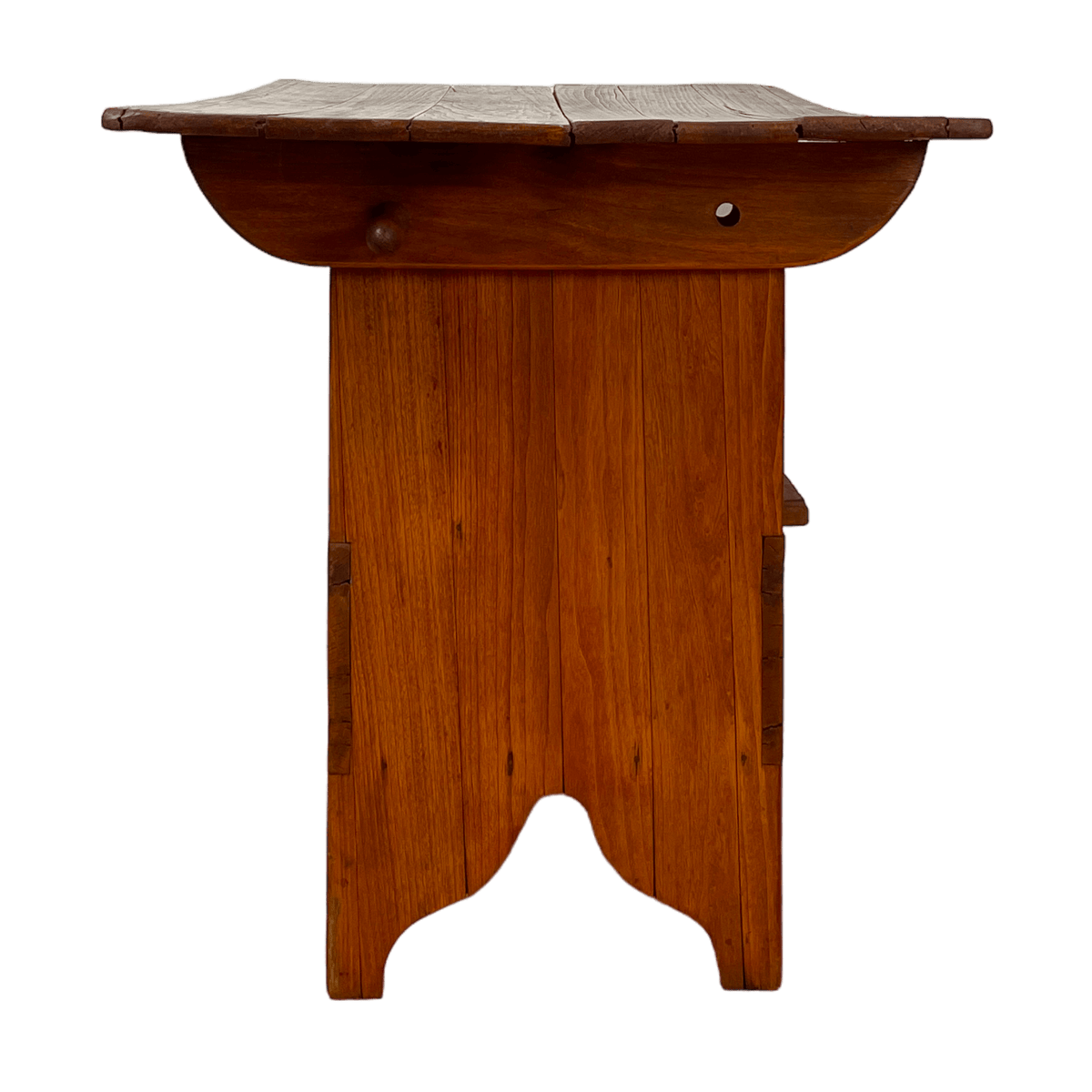 Early American Pin Top Hutch Table