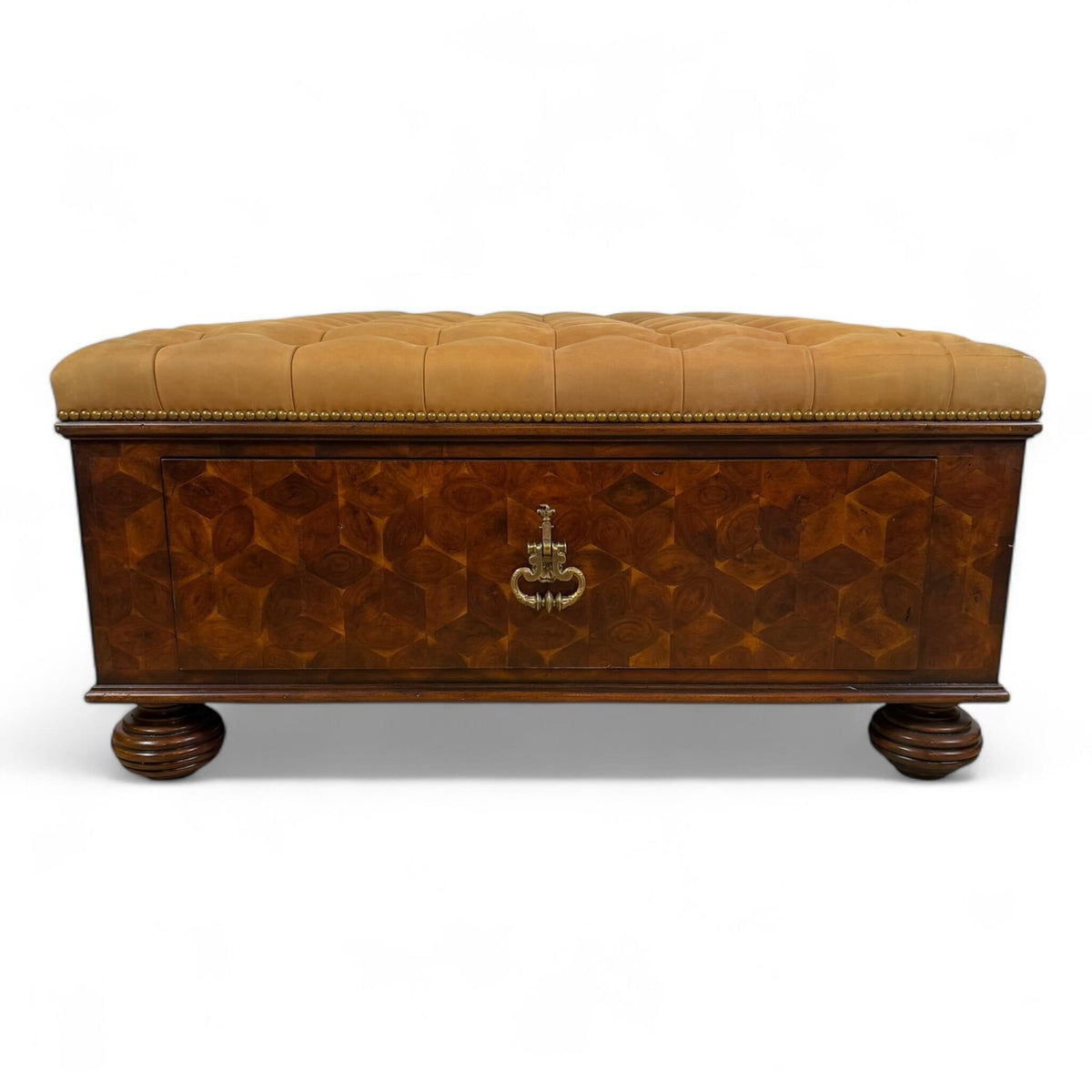 Upholstered Cocktail Ottoman