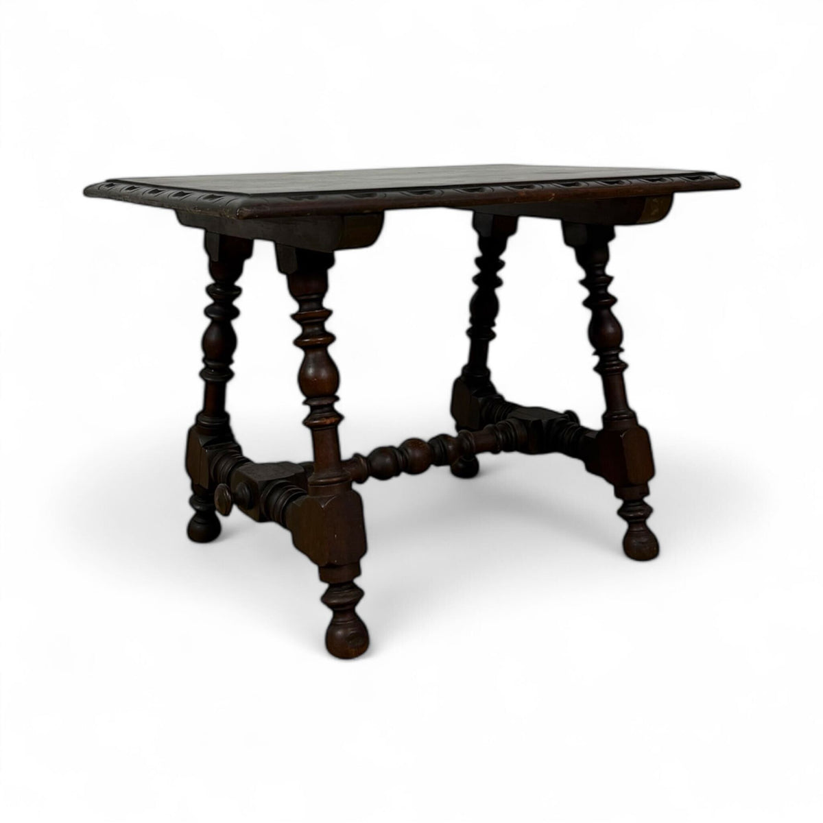 Baroque Walnut Side Table