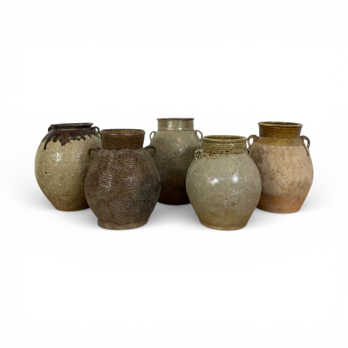 Stoneware Storage Jars