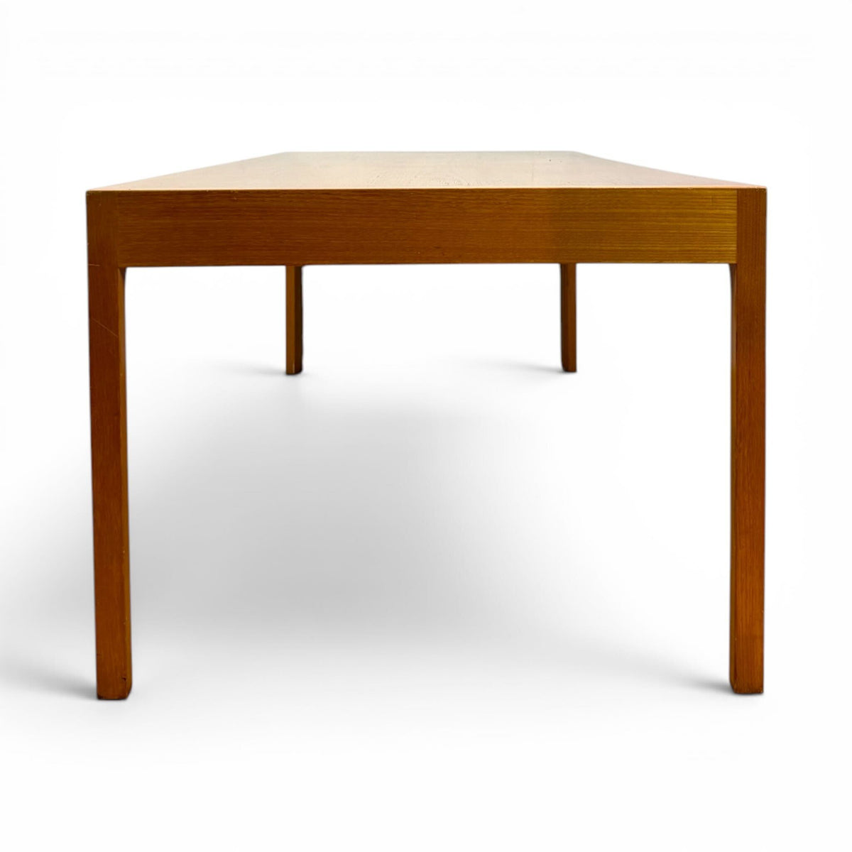 Mid-Century Danish Teak Desk with Integrated Drawers