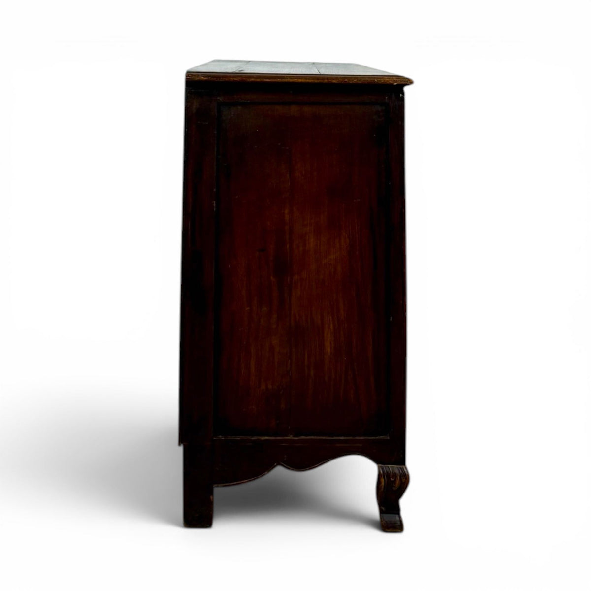 French Provincial Carved Walnut Commode