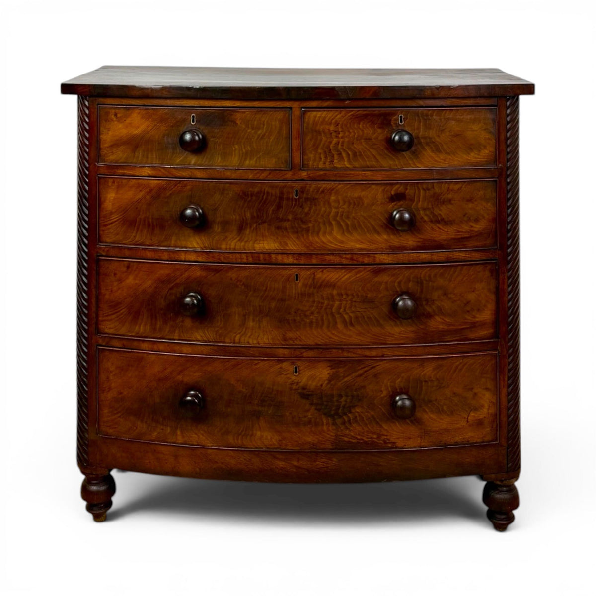 Scottish Bow Front Chest