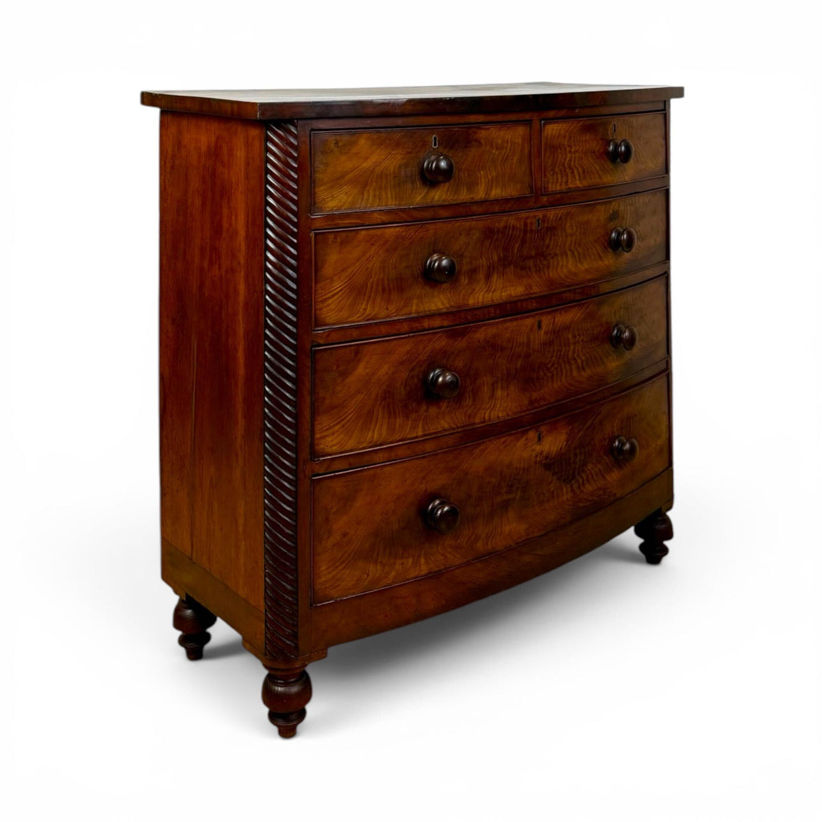 Scottish Bow Front Chest