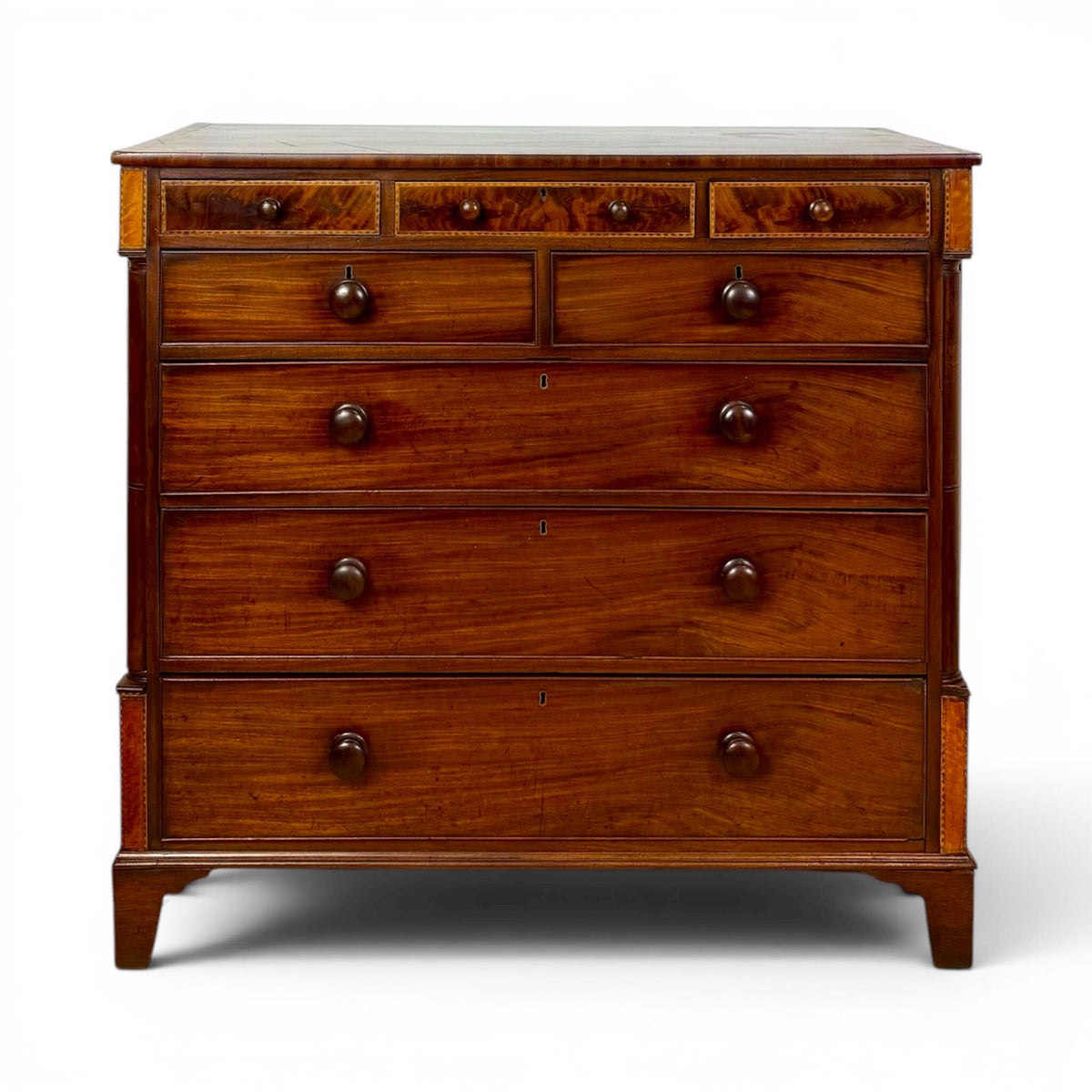 19th Century English Mahogany Chest of Drawers