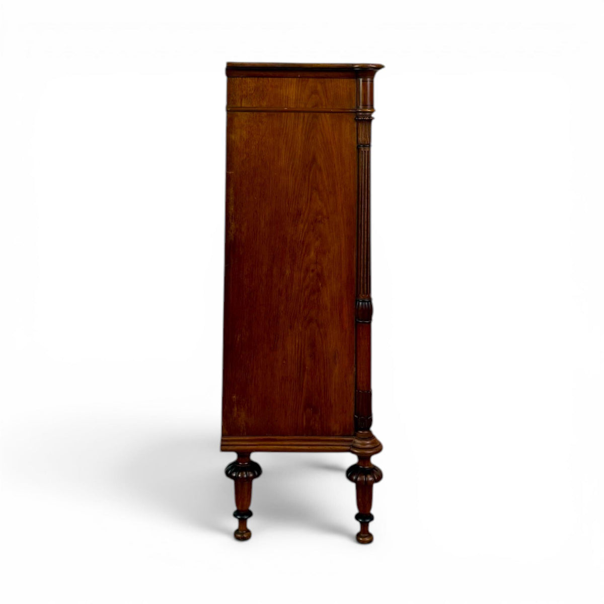 Cabinet with Burl Panels