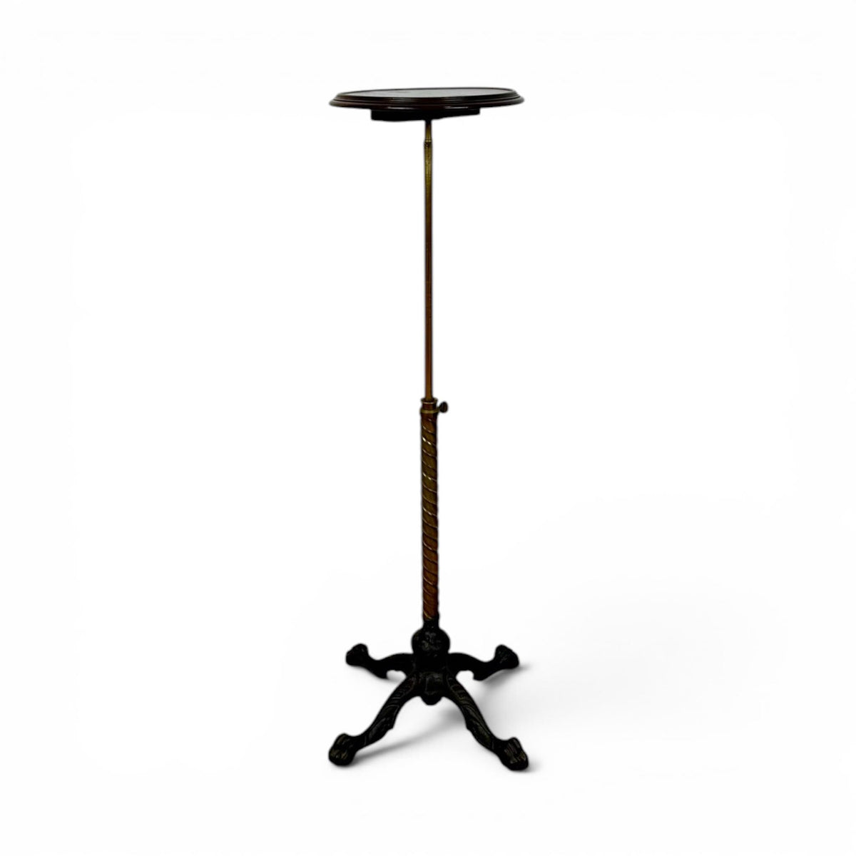 English Adjustable Mahogany Tilt-Top Table