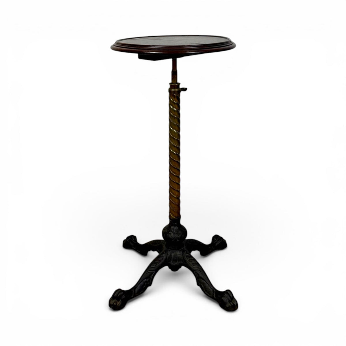 English Adjustable Mahogany Tilt-Top Table