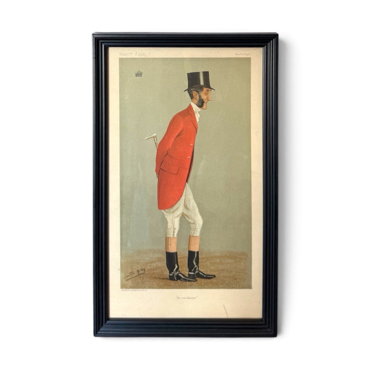 Vanity Fair “Spy” Equestrian Sporting Lithograph III