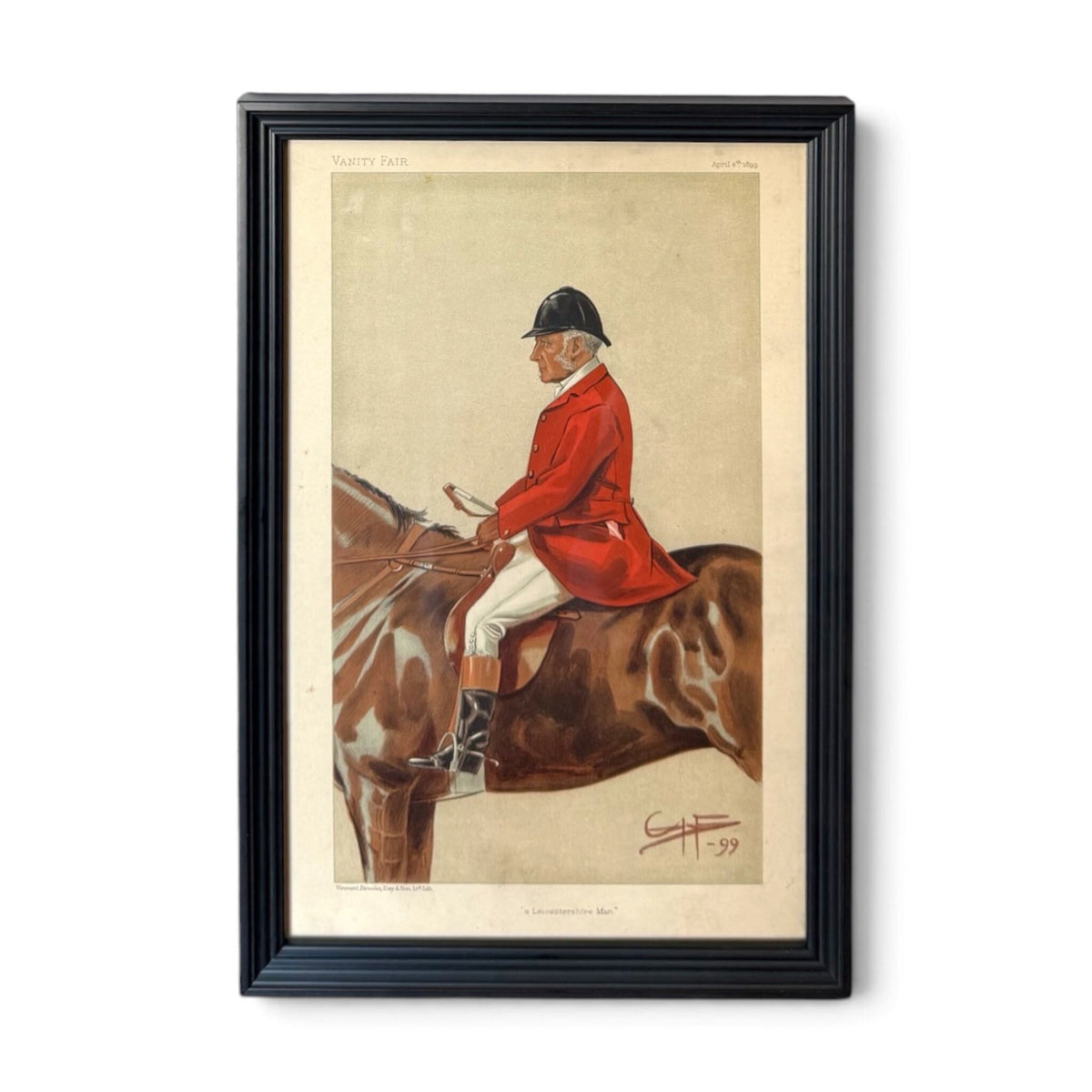 Vanity Fair “Spy” Equestrian Lithograph IV