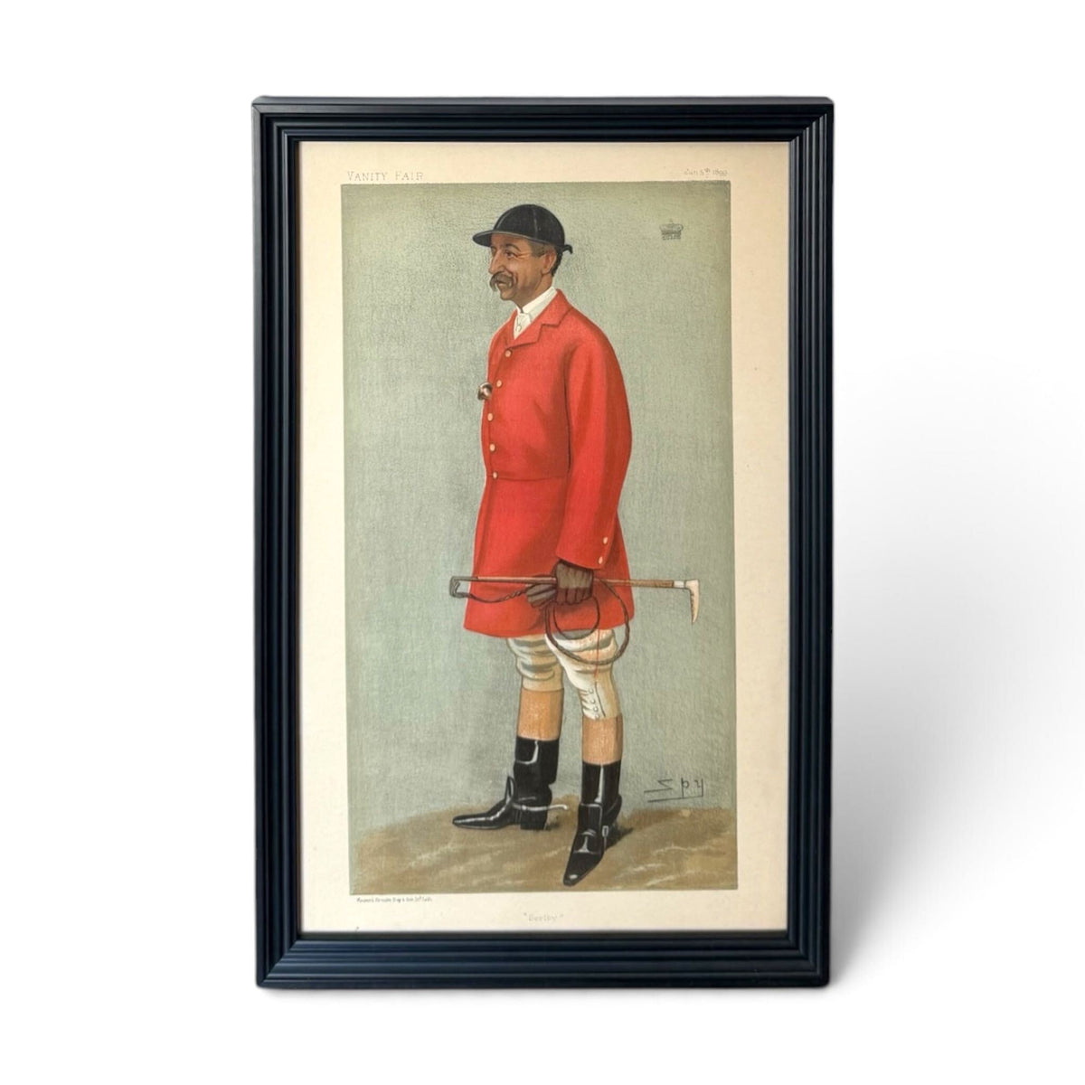 Vanity Fair “Spy” Equestrian Lithograph I
