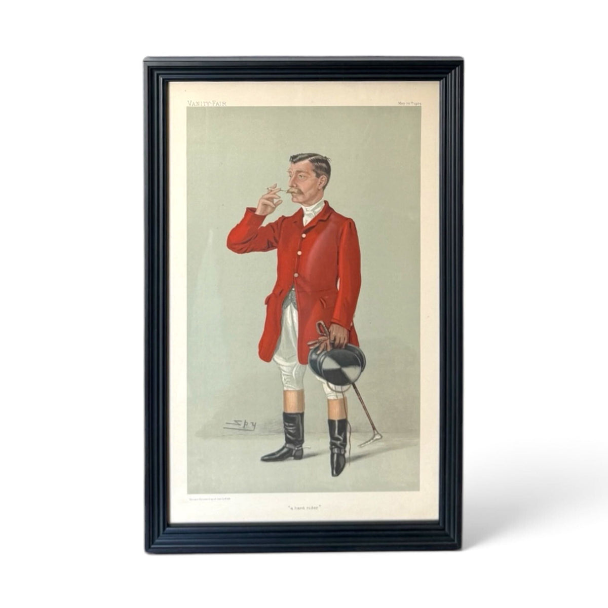 Vanity Fair “Spy” Equestrian Lithograph III