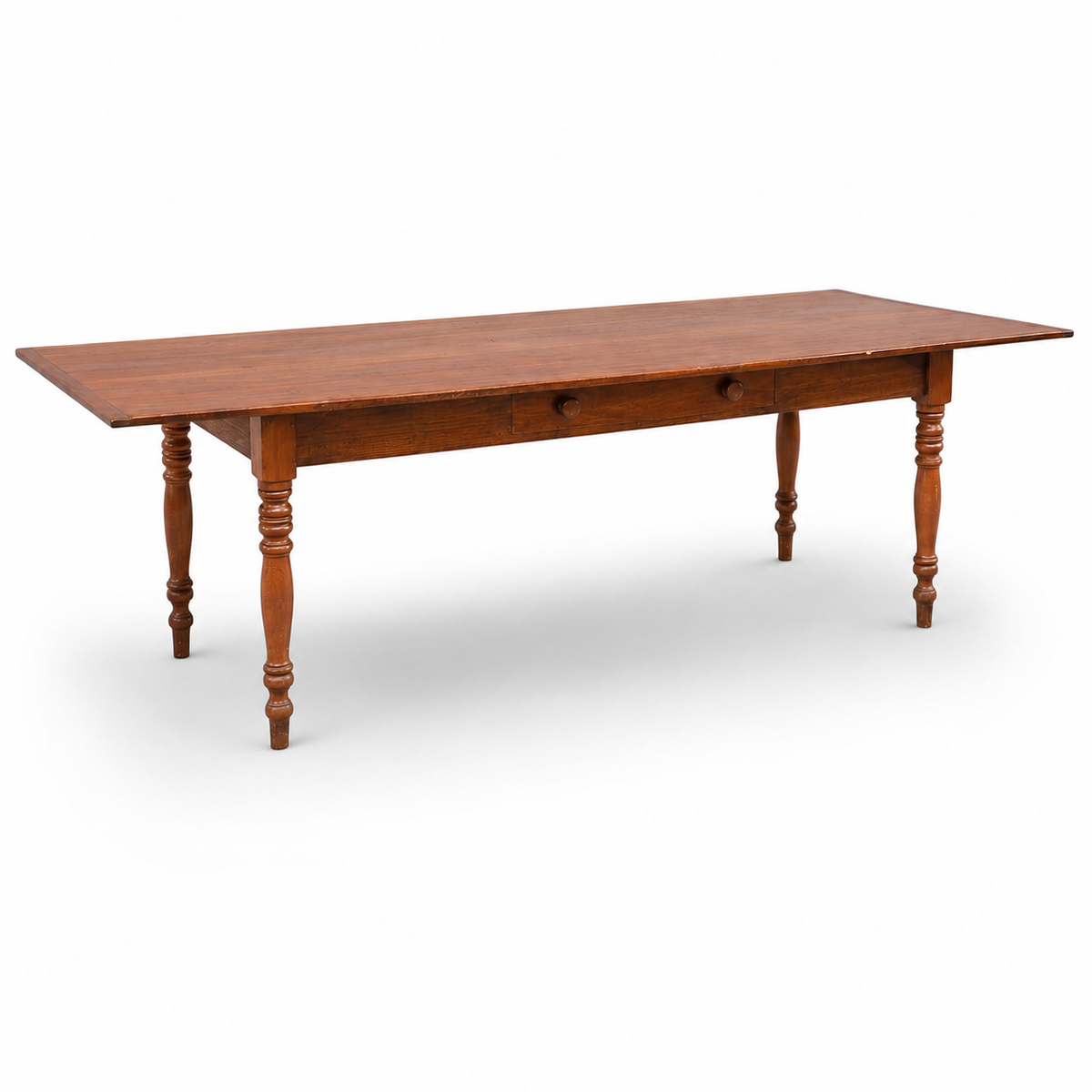 Pine Turned Dining Table