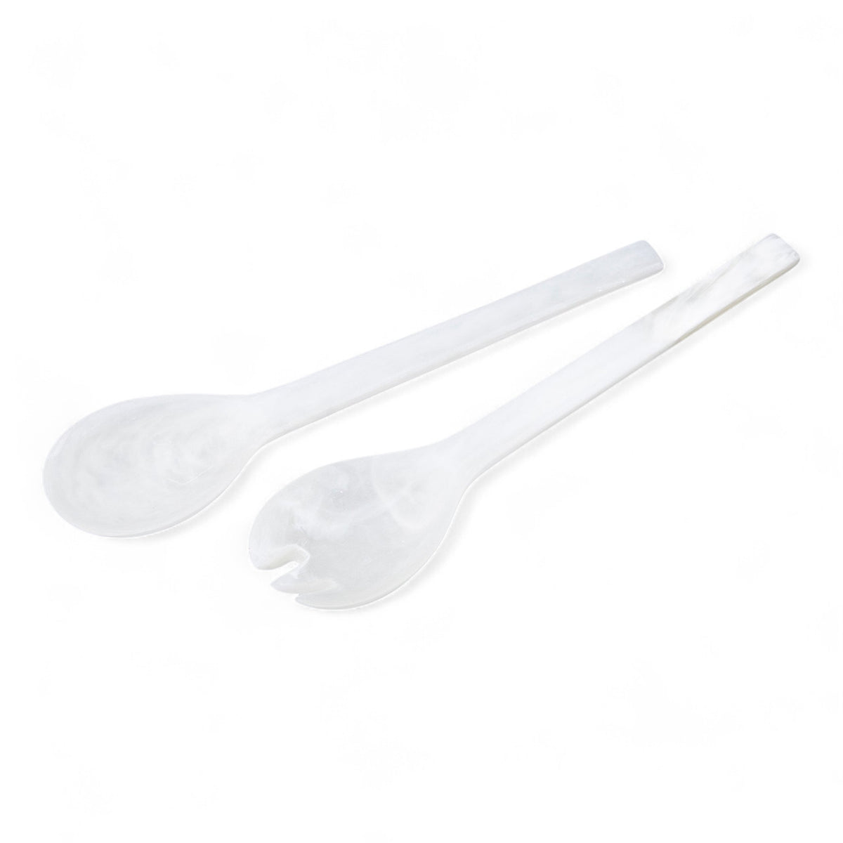 Serving Set 2pc - White Swirl