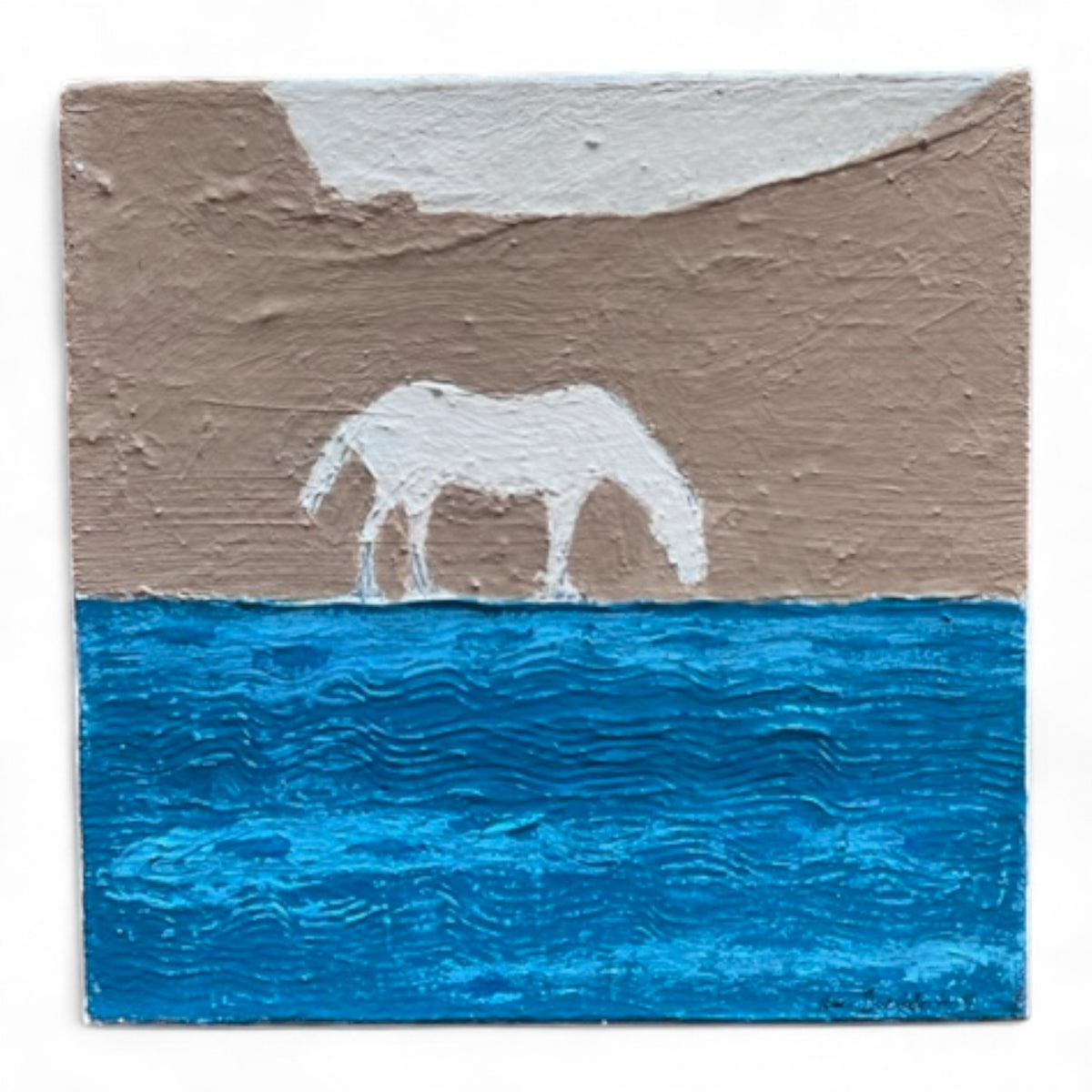 White Horse By The Water by Karen Bezuidenhout