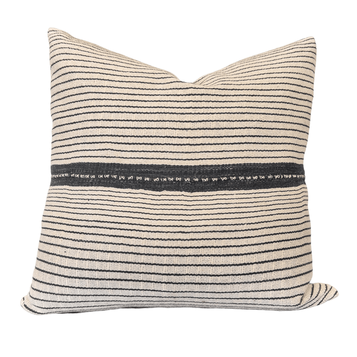 Striped Navy Prayer Pillow