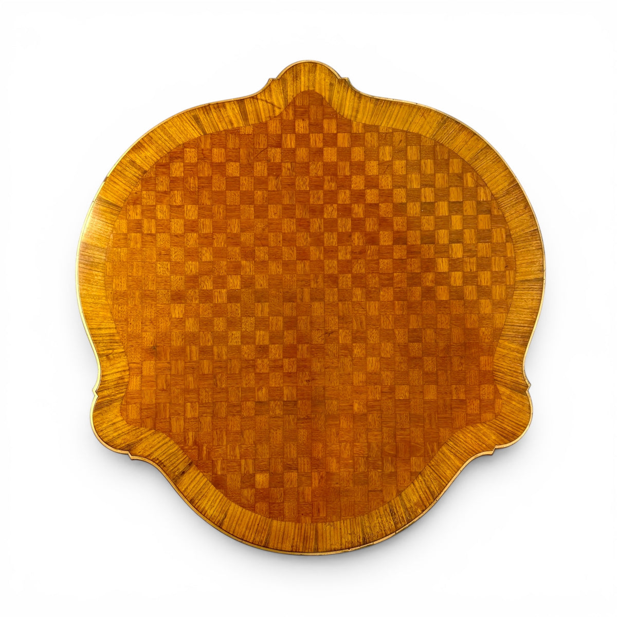 Parquetry Louis XV Giltwood Center Table