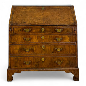 English Fall Front Walnut Bureau