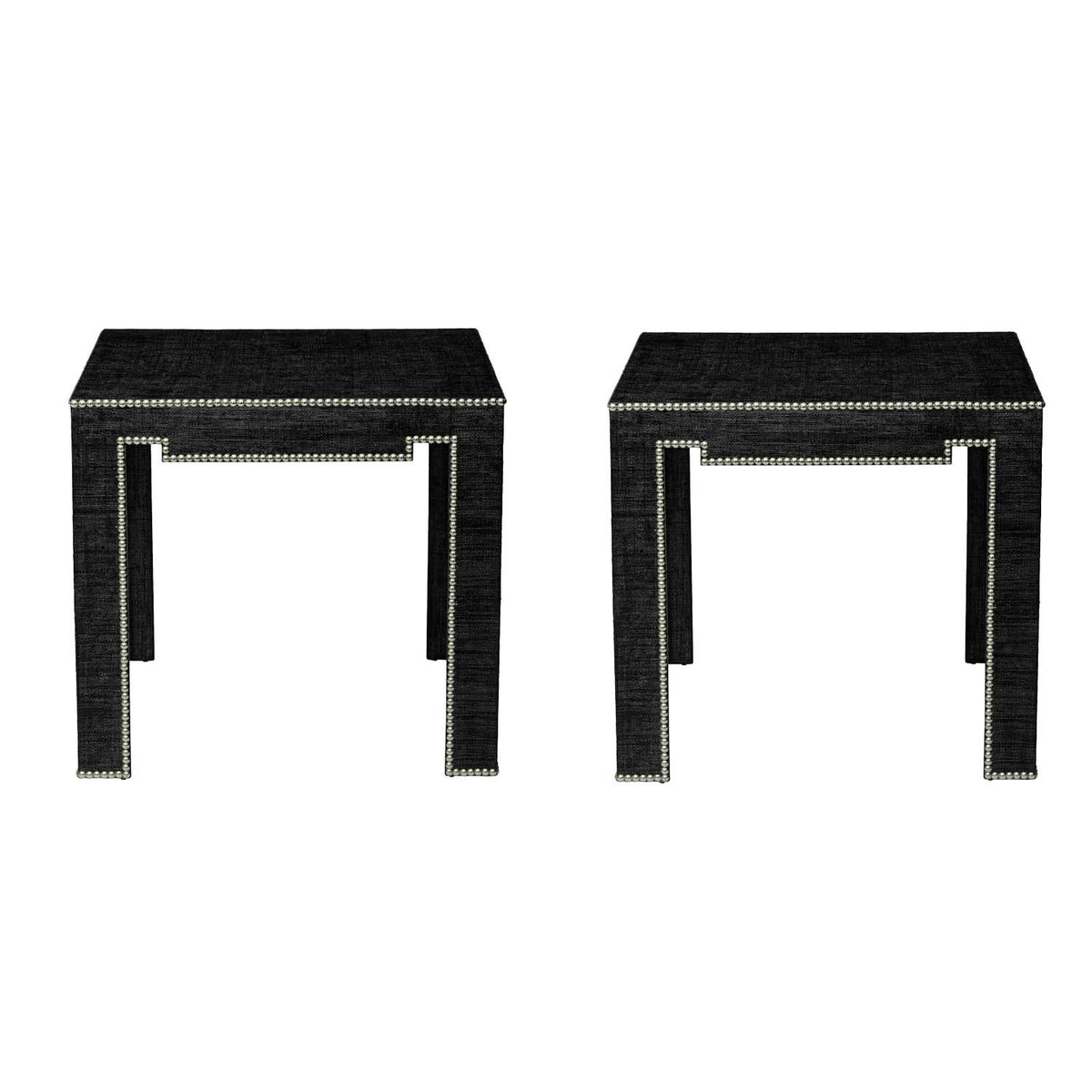 Pair of Black Saguran Tables 