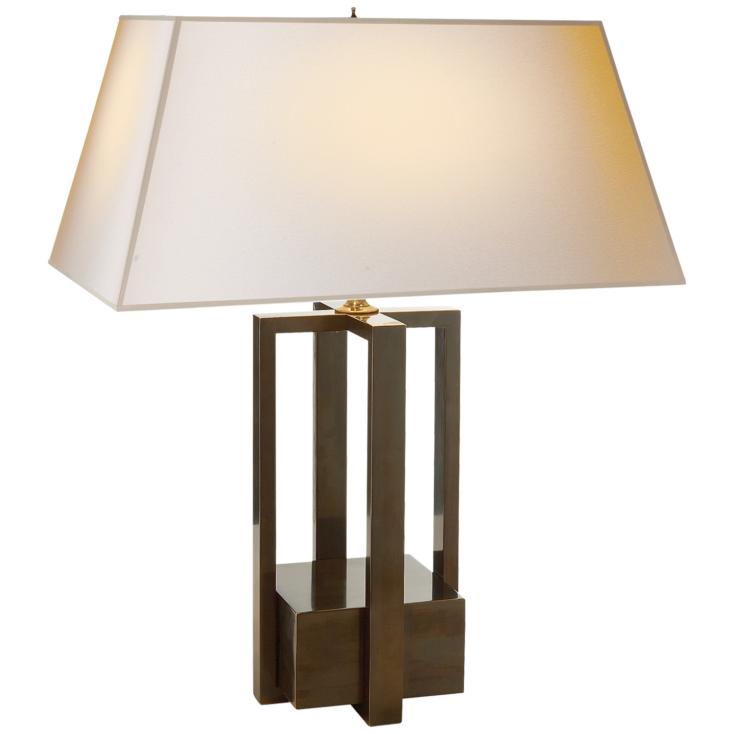 Gun Metal Table Lamp 