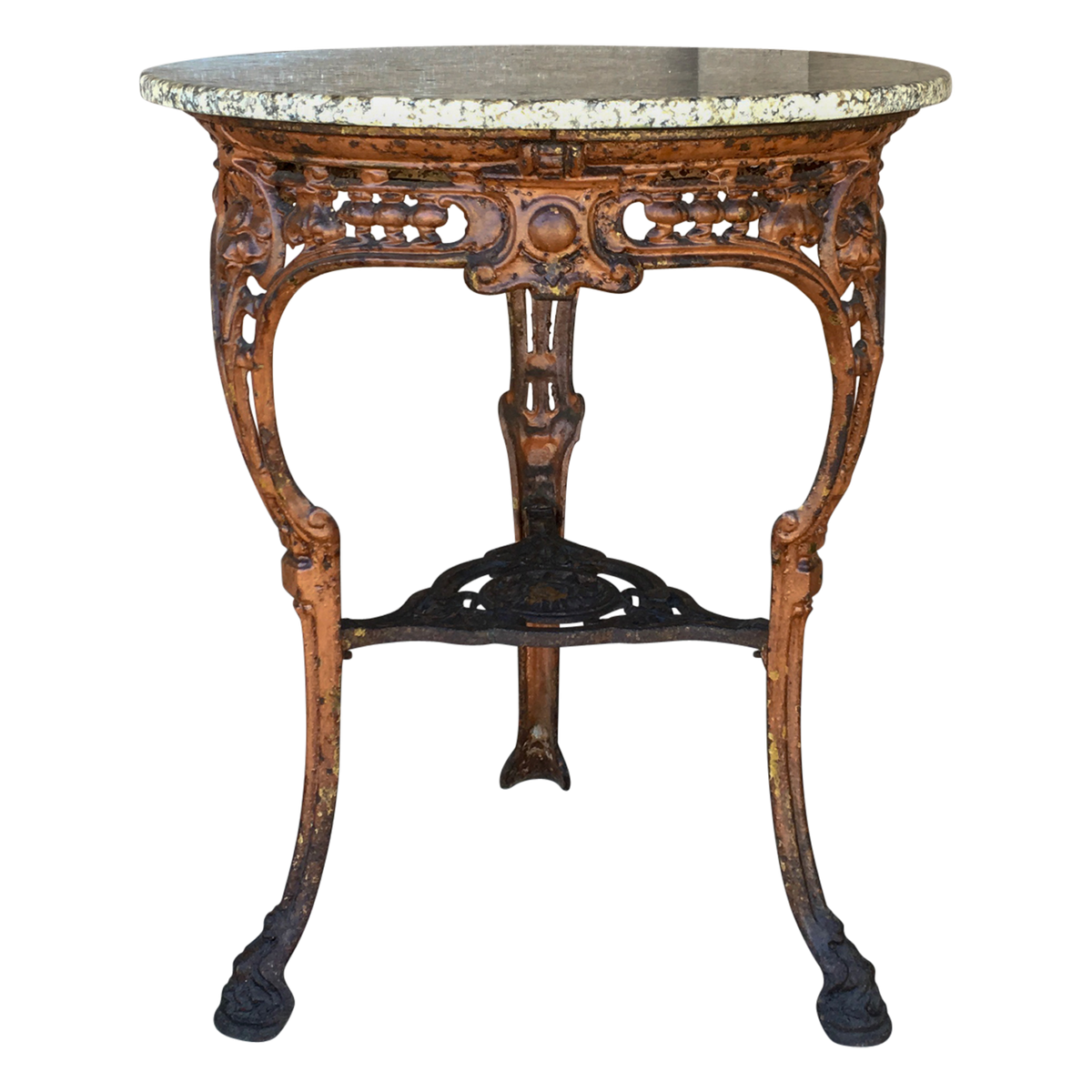English Cast Iron Table Circa 1880