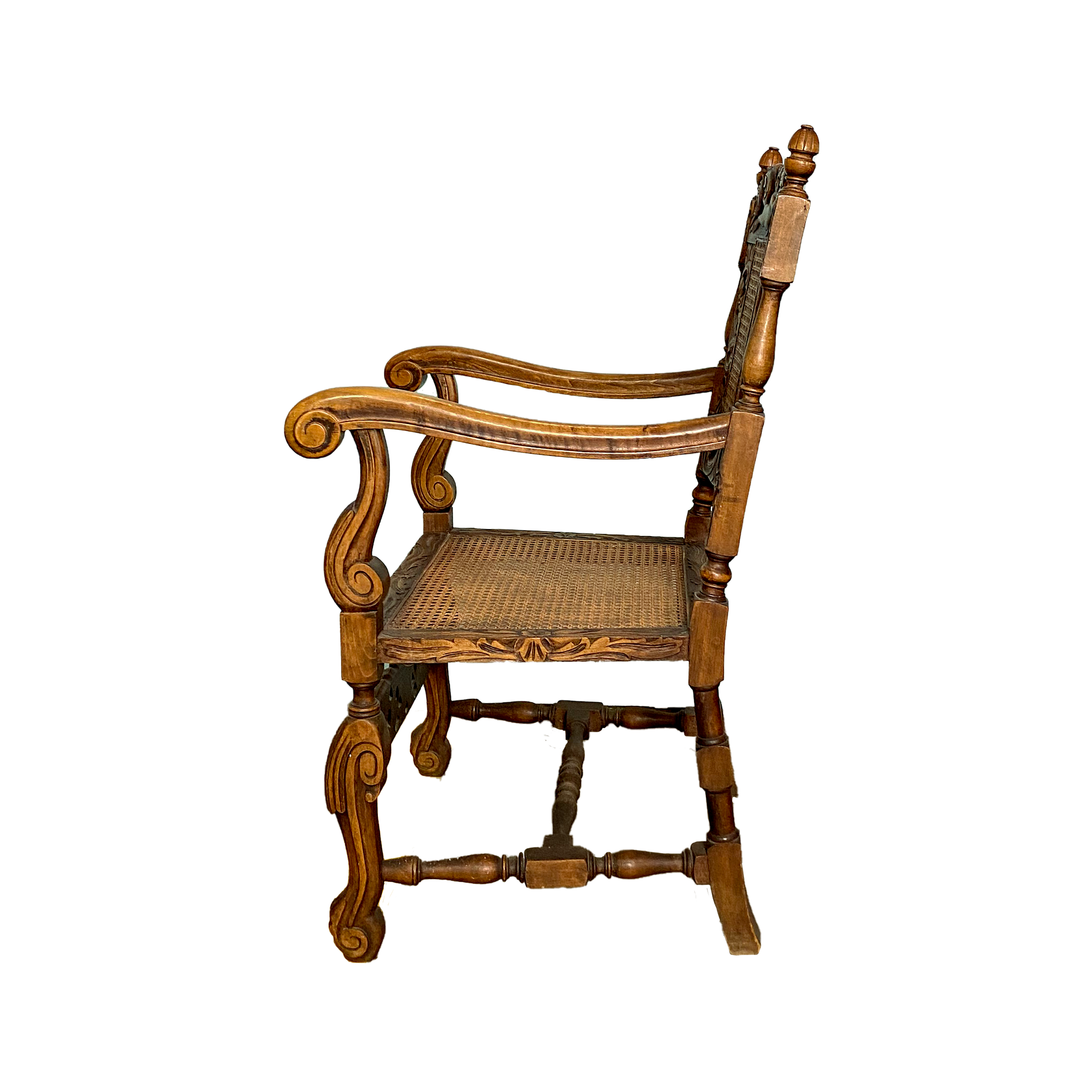 Dutch Renaissance Arm Chair Circa 1890