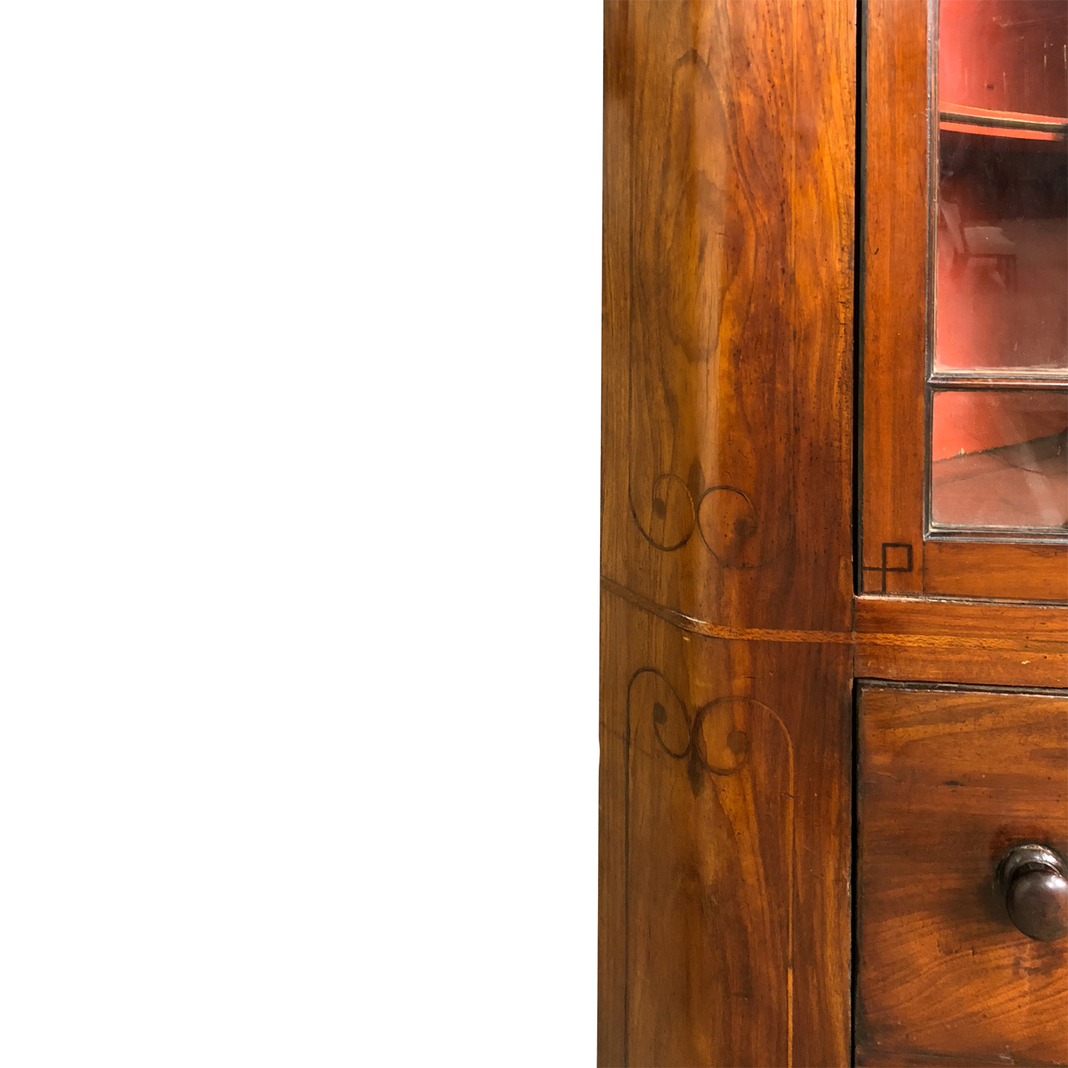 Irish Corner Cabinet Circa 1820