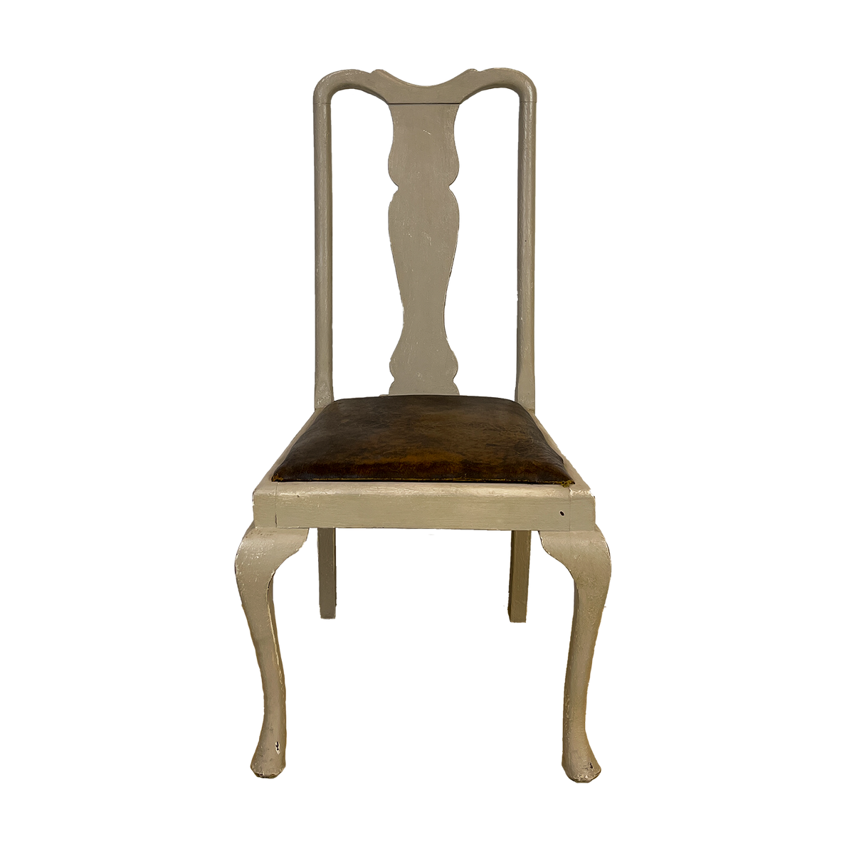 Set of 4 Painted Queen Anne Chairs Circa 1890