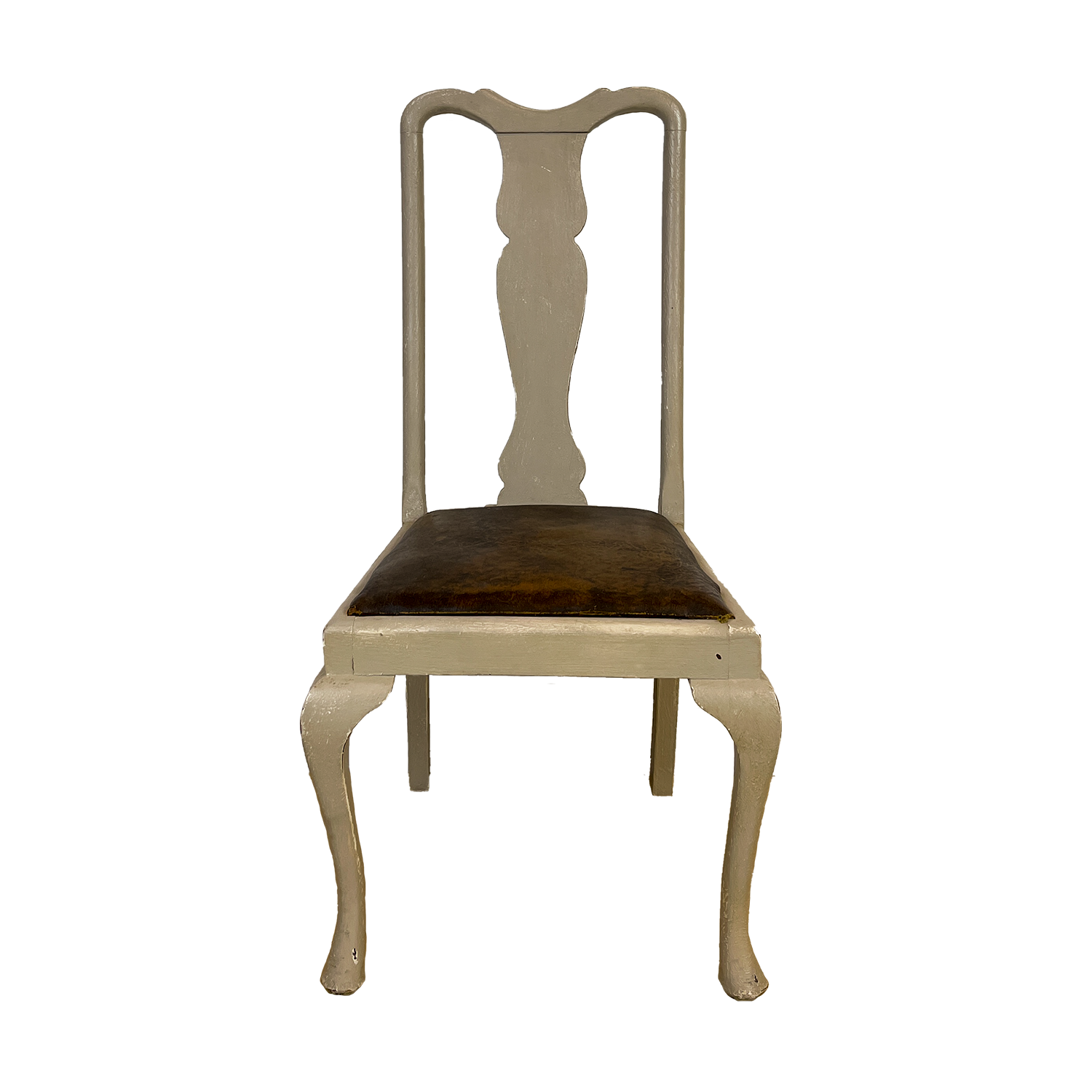 Set of 4 Painted Queen Anne Chairs Circa 1890