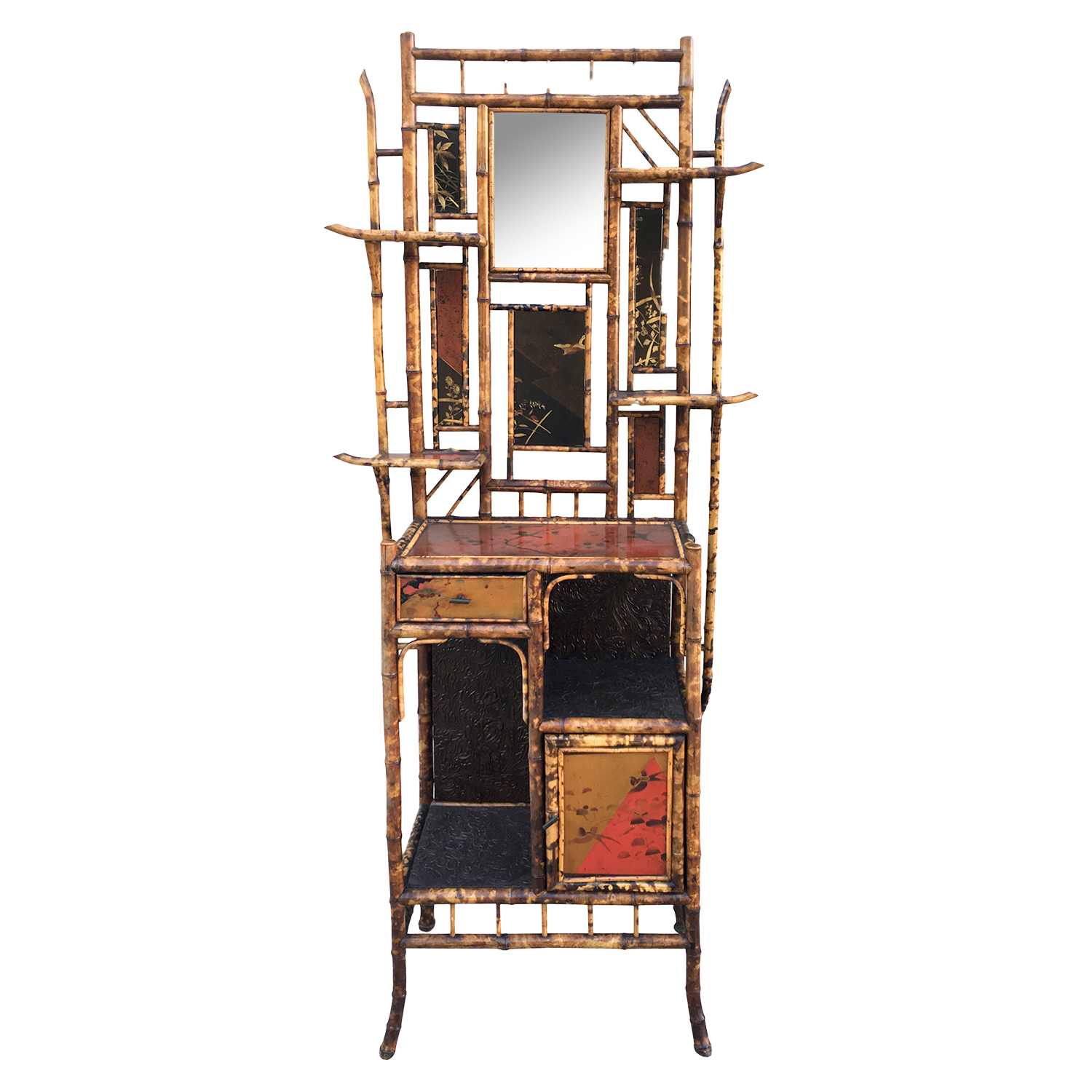 Bamboo Etagere Circa 1890