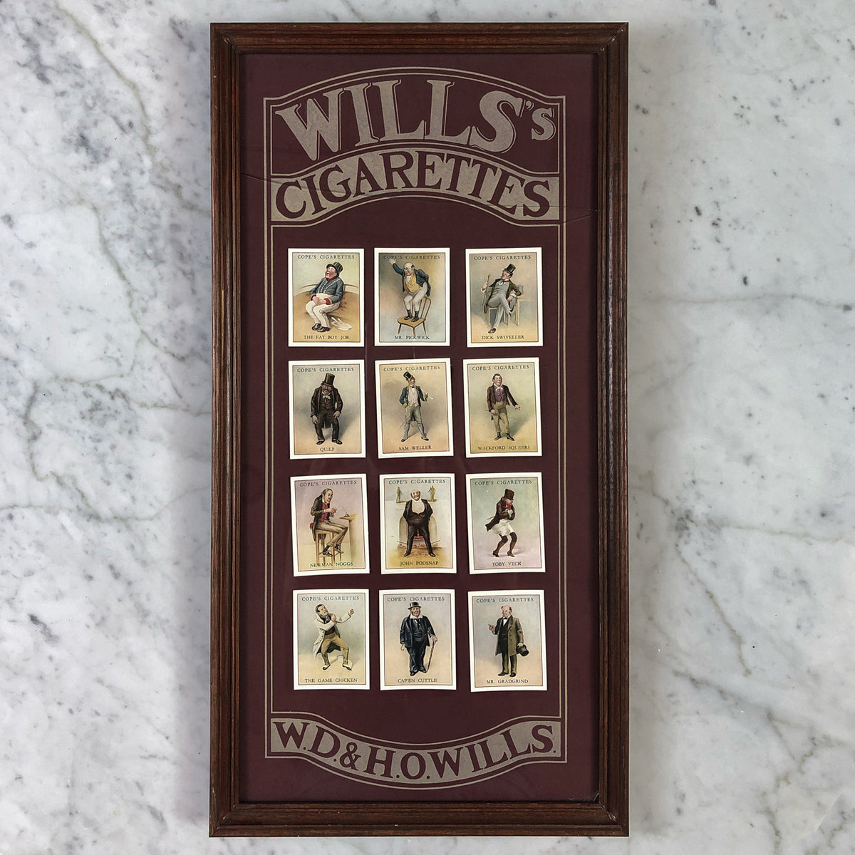 Antique Wills&#39;s British Cigarettes Art Circa 1900