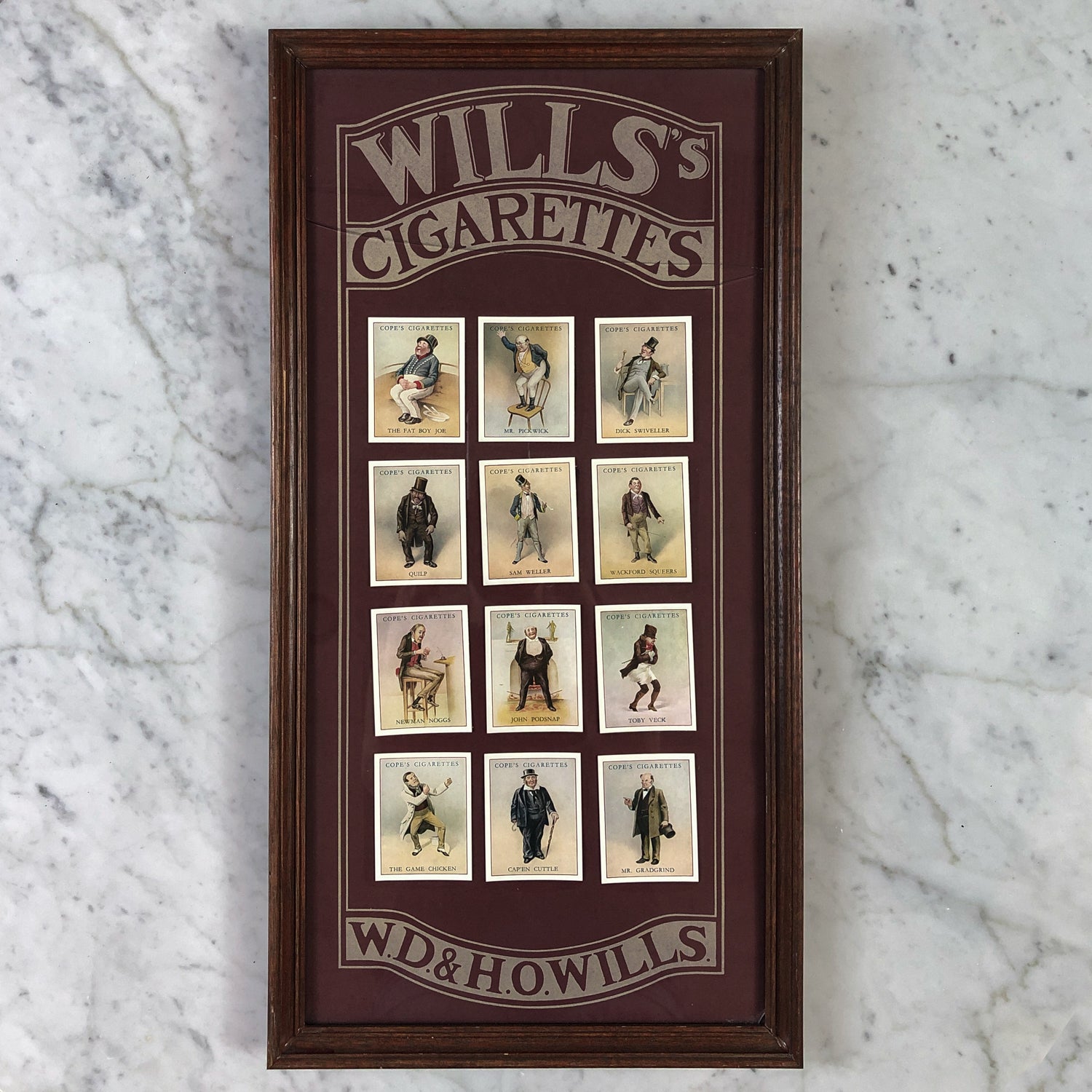 Antique Wills's British Cigarettes Art Circa 1900