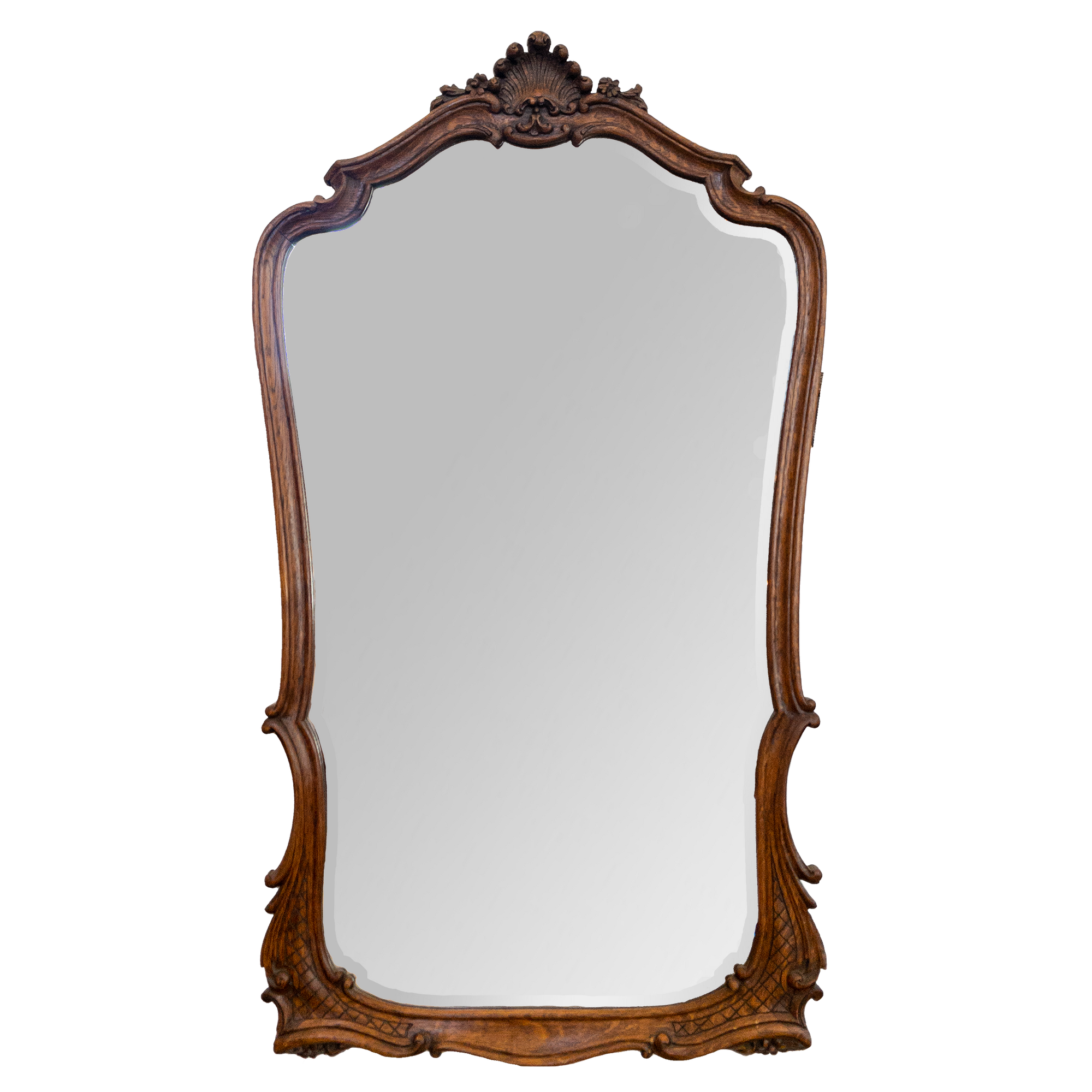 Shaped Mirror Circa 1890