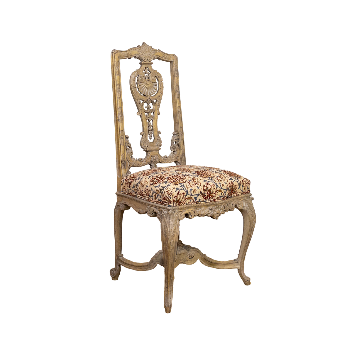 Litt Carved Chair Circa 1860